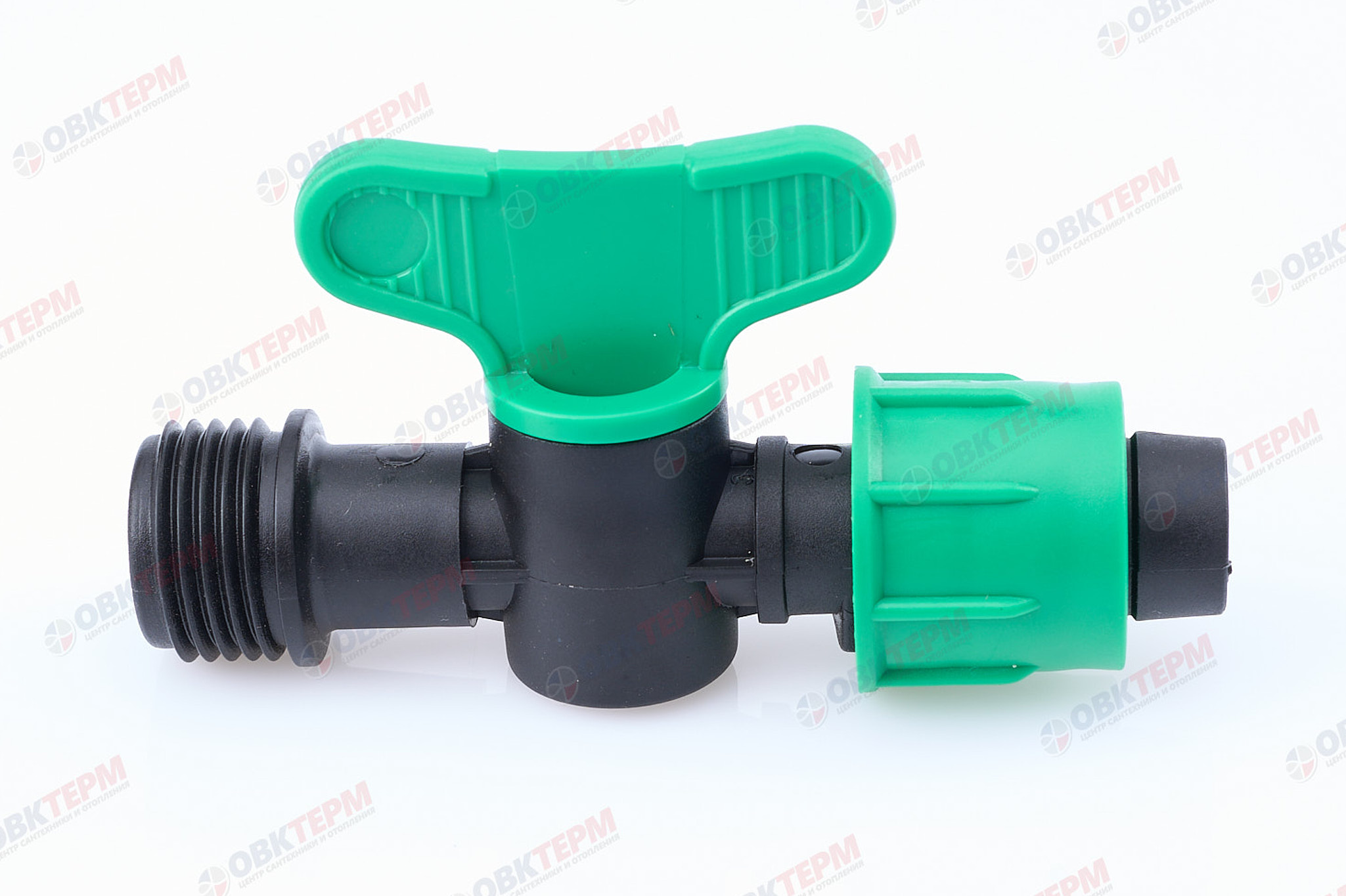 Кран 16x1/2" РН для капельной ленты (500/50 шт)  PLAMIX/CRAB  PL-011-1 - Изображение №3