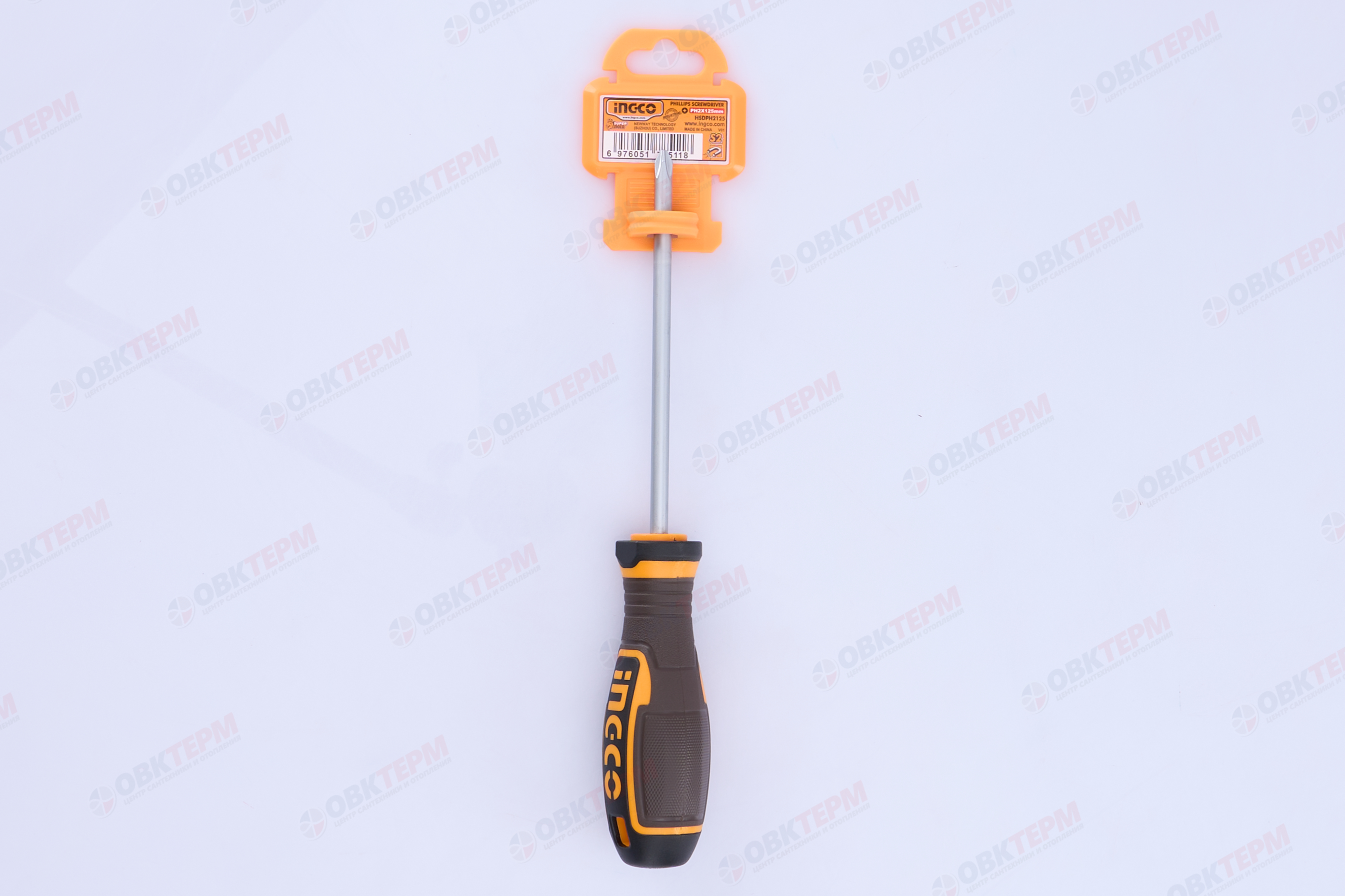 Отвертка крестовая PH2x125 INGCO - миниатюра №6