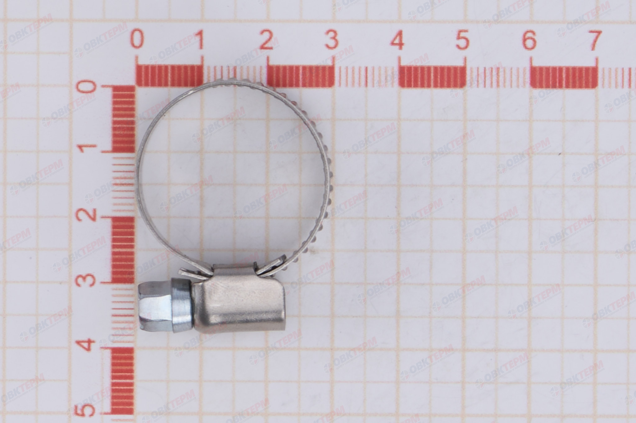 Хомут   16-25  3/4" (под отвёртку)       (100 шт) - Изображение №5