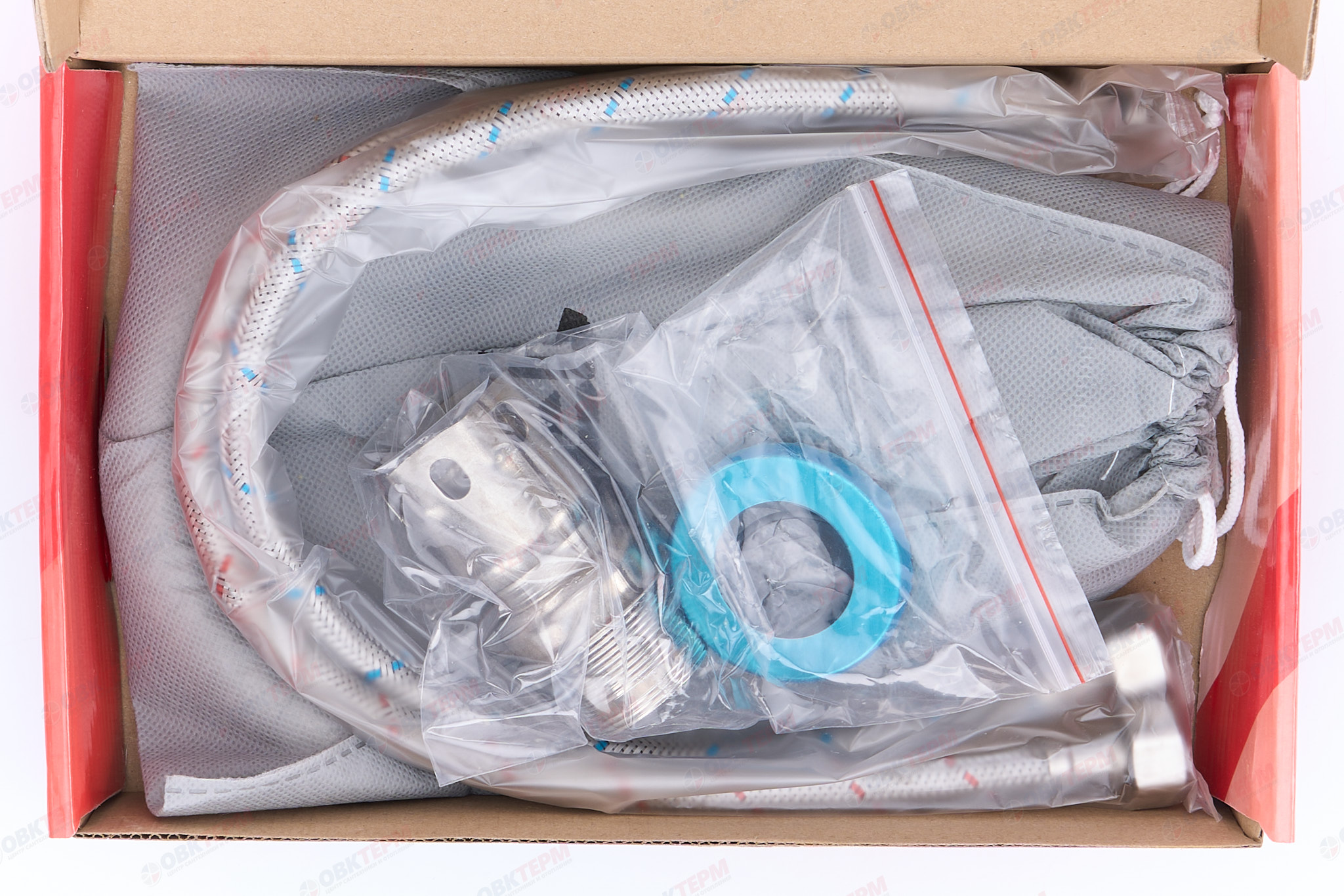 Смеситель д/умывальника нерж/сталь ZERIX - SUS-001-C   (катридж 35мм, на ГАЙКЕ)  10 шт/ящ - миниатюра №8