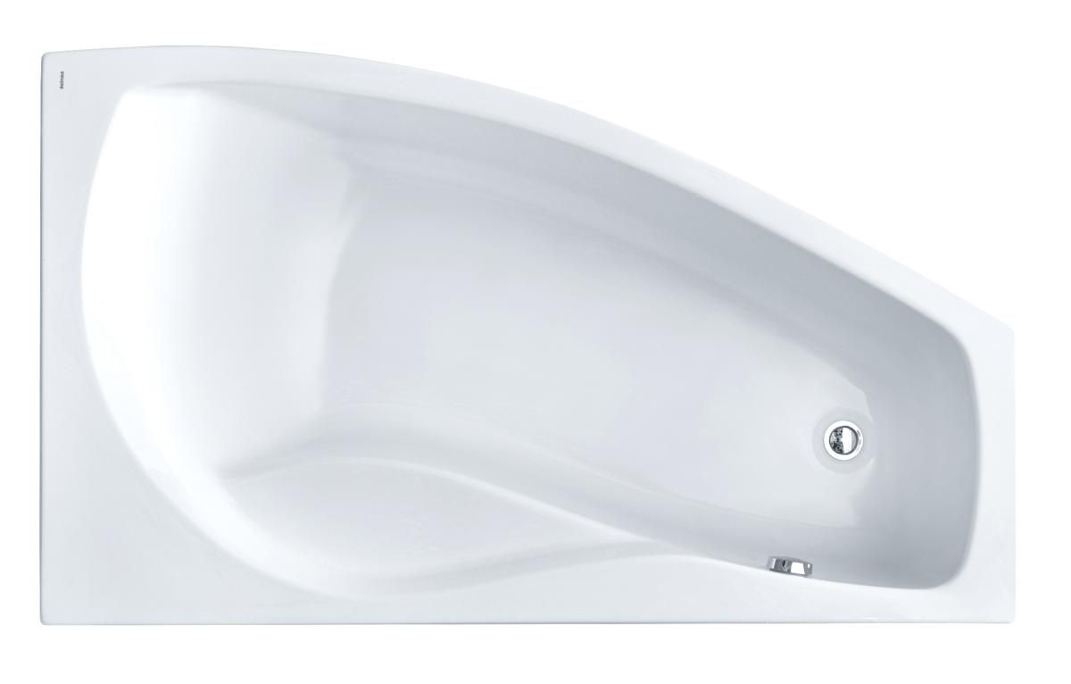 Ванна акрилловая асим Майорка 160*95 XL бел  Пр           SANTEK - Изображение №2