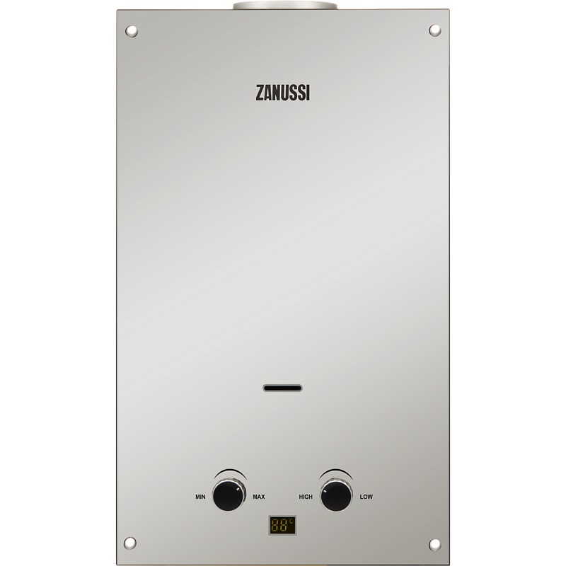 Колонка газовая ZANUSSI GWH  10 Fonte Glass Mirror  (10л/20кВт) - Изображение №2