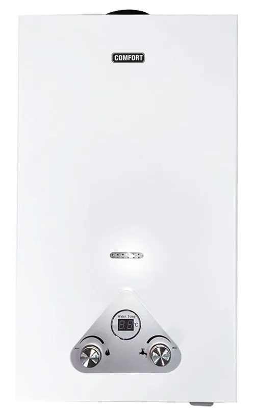Колонка Комфорт 10 А (белая с дисплеем)  (10л/20кВт) - Изображение №1