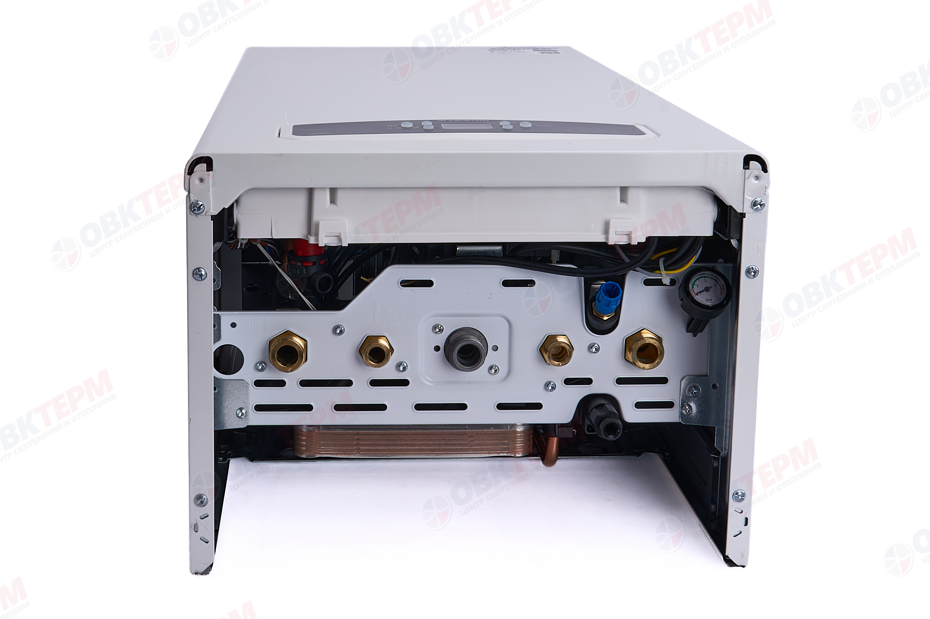 Котел газовый Ariston    CARES X 15 CF NG (15 кВт, 13,6 л/мин, 2-х конт, дым) - миниатюра №9