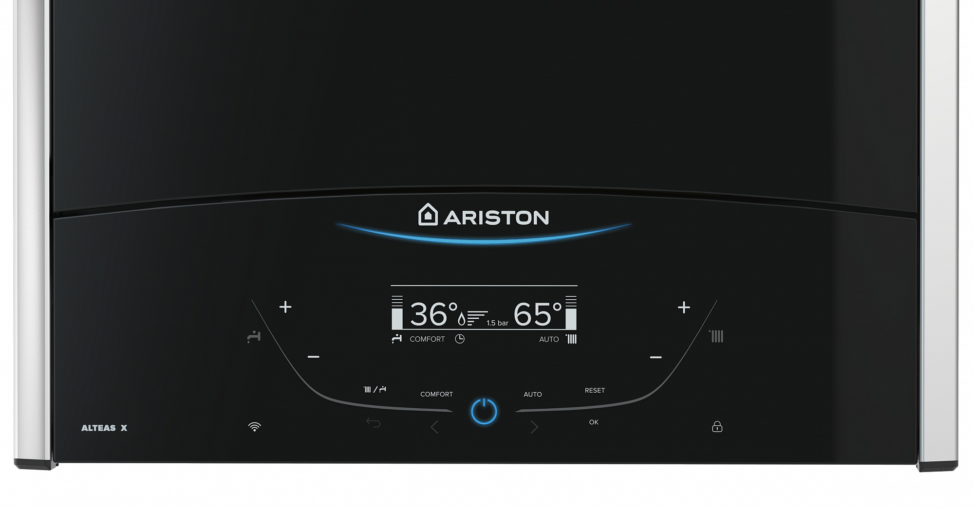 Котел газовый Ariston ALTEAS  X 35 FF NG (35 кВт, 19,2 л/мин, 2-х конт, турбо, без трубы) - Изображение №3