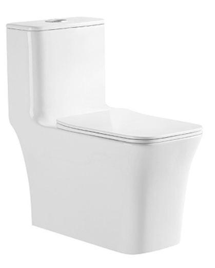 Унитаз-моноблок ALIOTTI ALT-М-35 безободковый SC, ультратонкое, дюропласт. (700*375*760) - Изображение №1