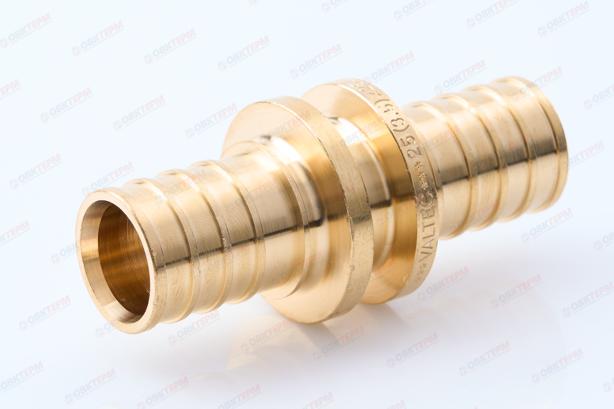 Соединитель надвижной 25(3,5) х 25(3,5)      VALTEC  (100/5) - Изображение №1