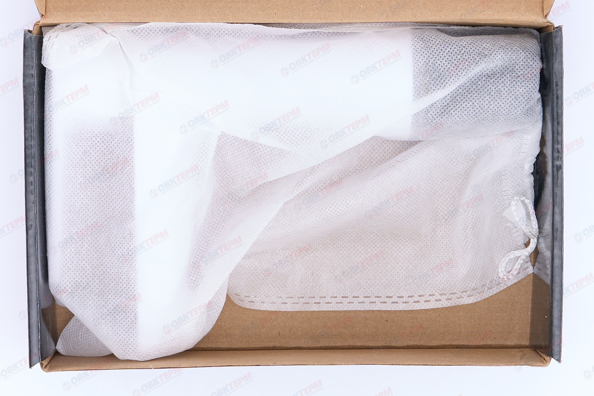 Смеситель д/умывальника BELMIX P0101-WHITE белый /ABS пластик /гайка /Ø35 /без подводки (30шт/ящ) - миниатюра №6