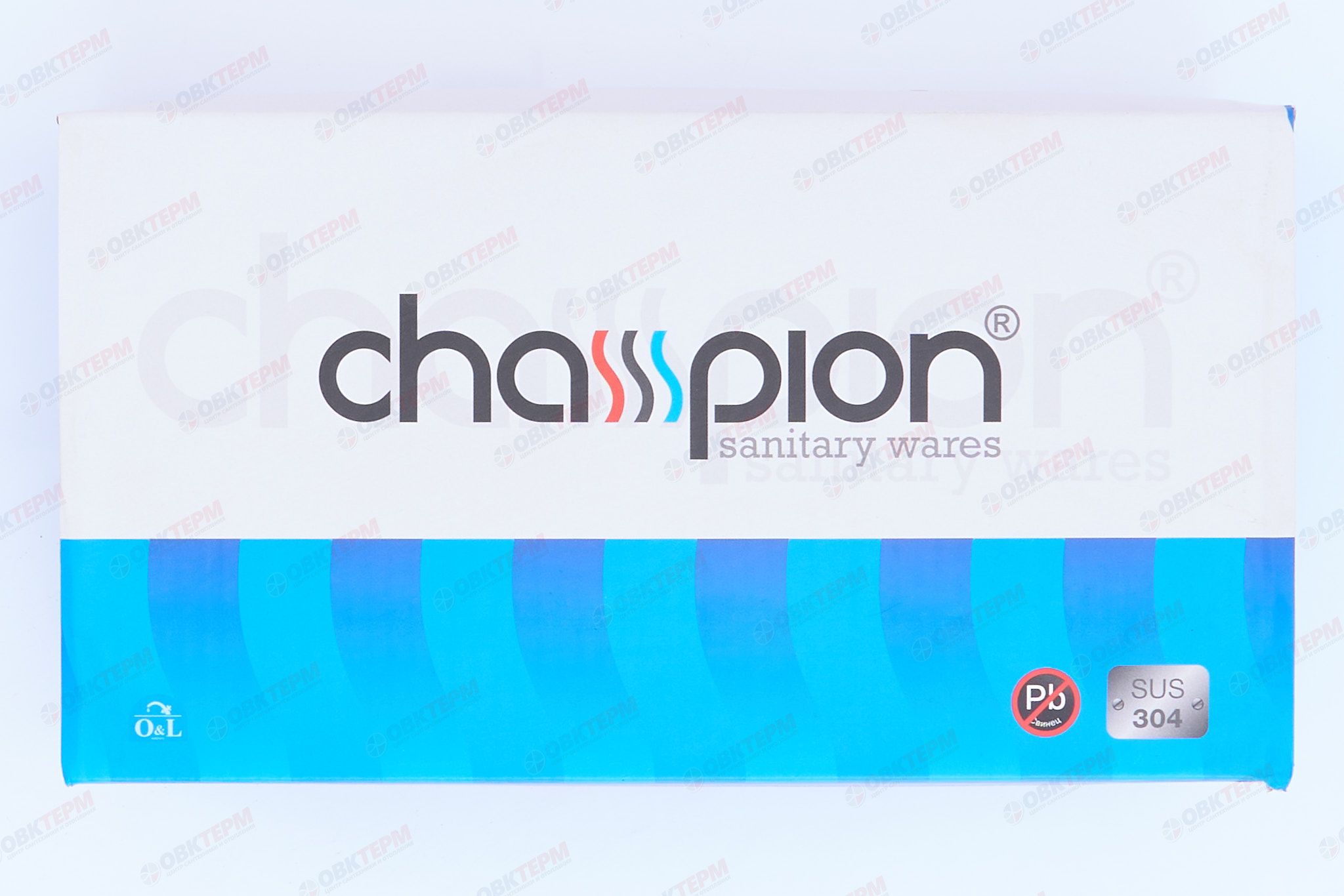 Смеситель д/ванны корот. нерж/сталь CHAMPION SUS-009 (EURO)  (8 шт/ящ) - миниатюра №6