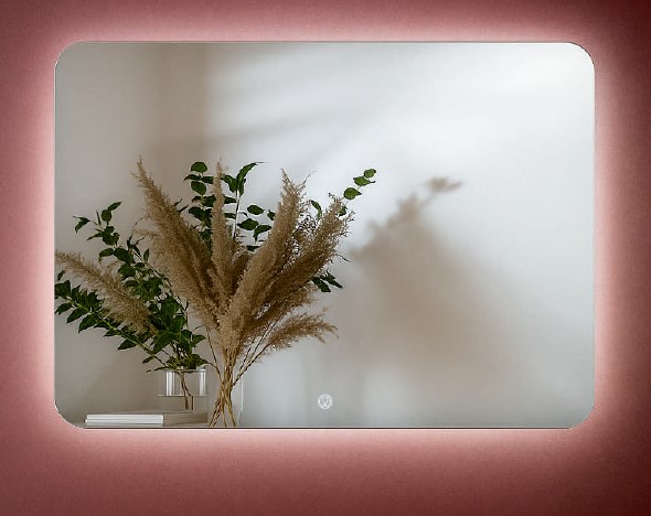 Зеркало  80 "Maria" EvaGold light прямоугольное с LED подсветкой - Изображение №1