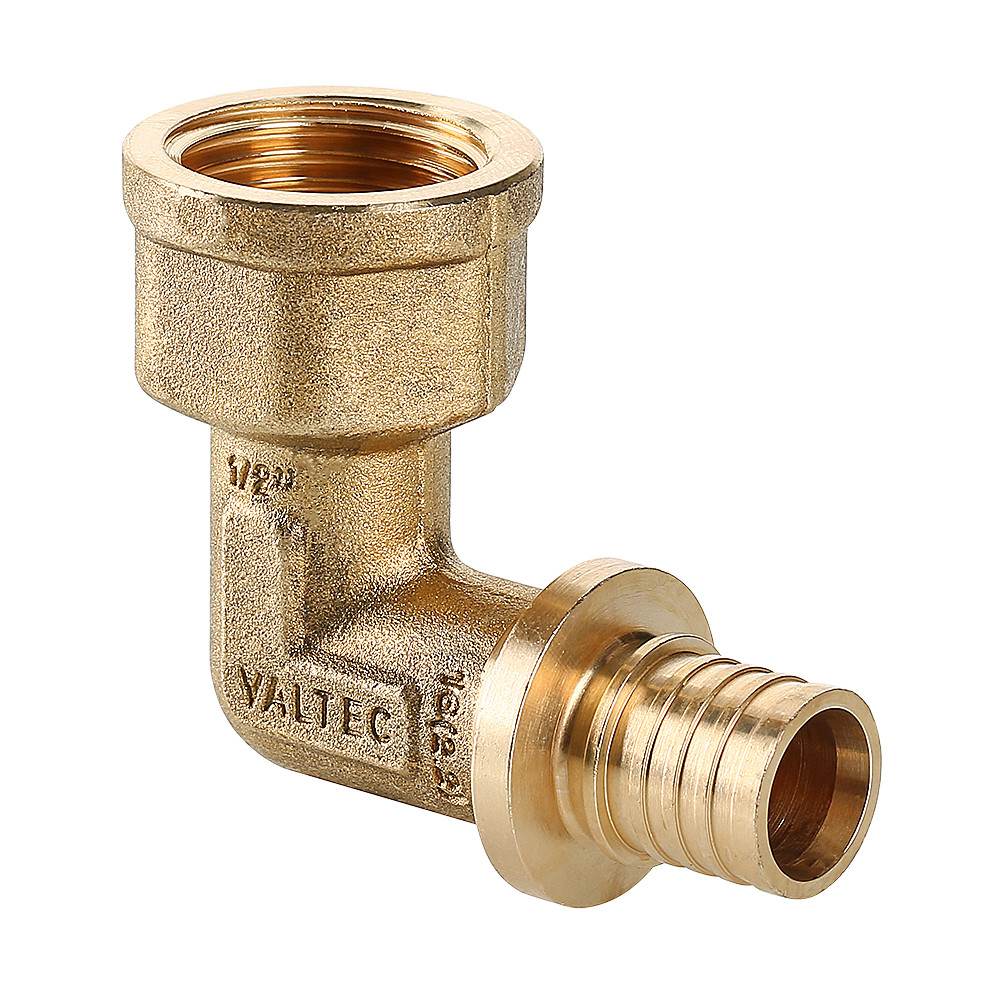 Угольник надвижной с переходом на вн.р. 16(2,2) х 1/2"В    VALTEC  (150/10) - Изображение №1