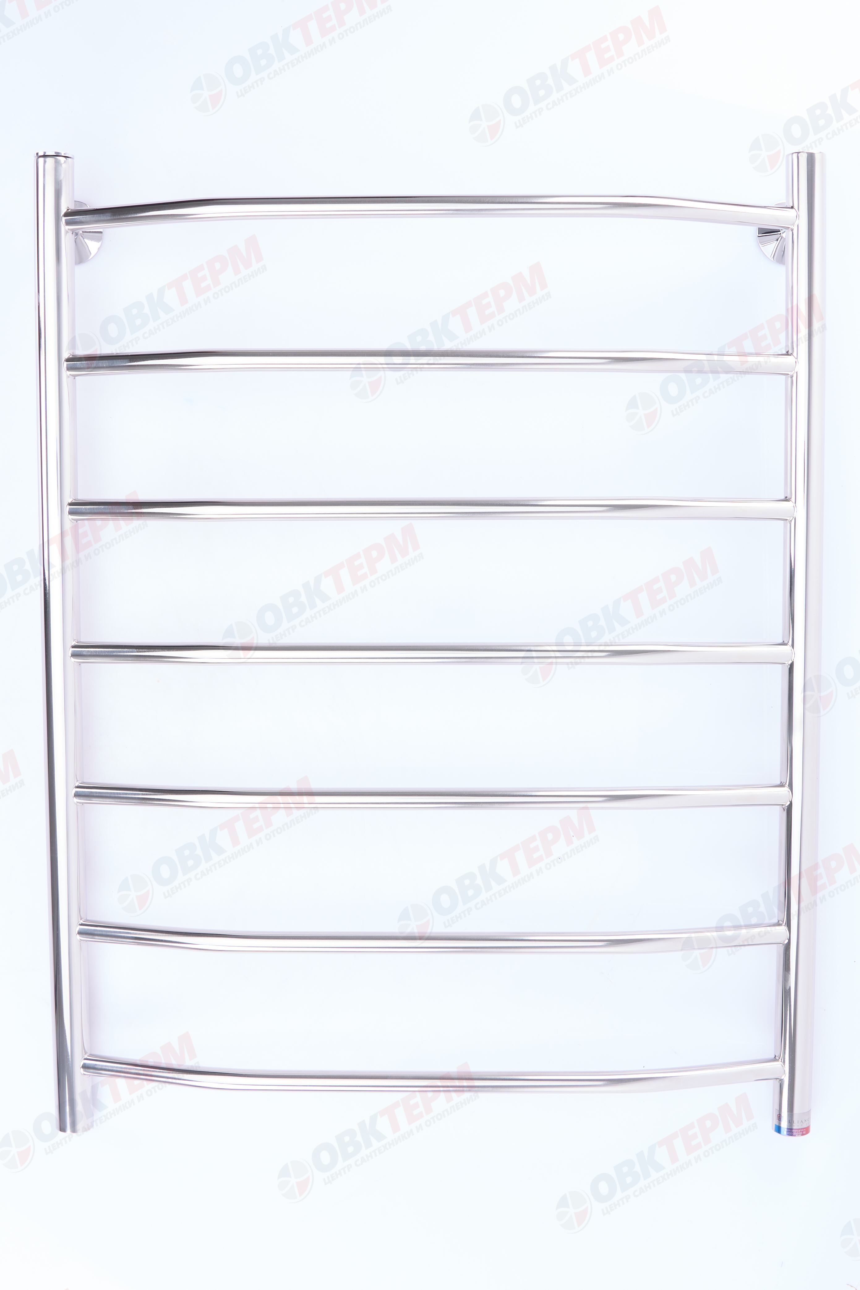 Полотенцесушитель лесенка ТДА ЛНК 60 х 80 Л вн.резьба 1/2" 7 перекладин АДВ - миниатюра №2