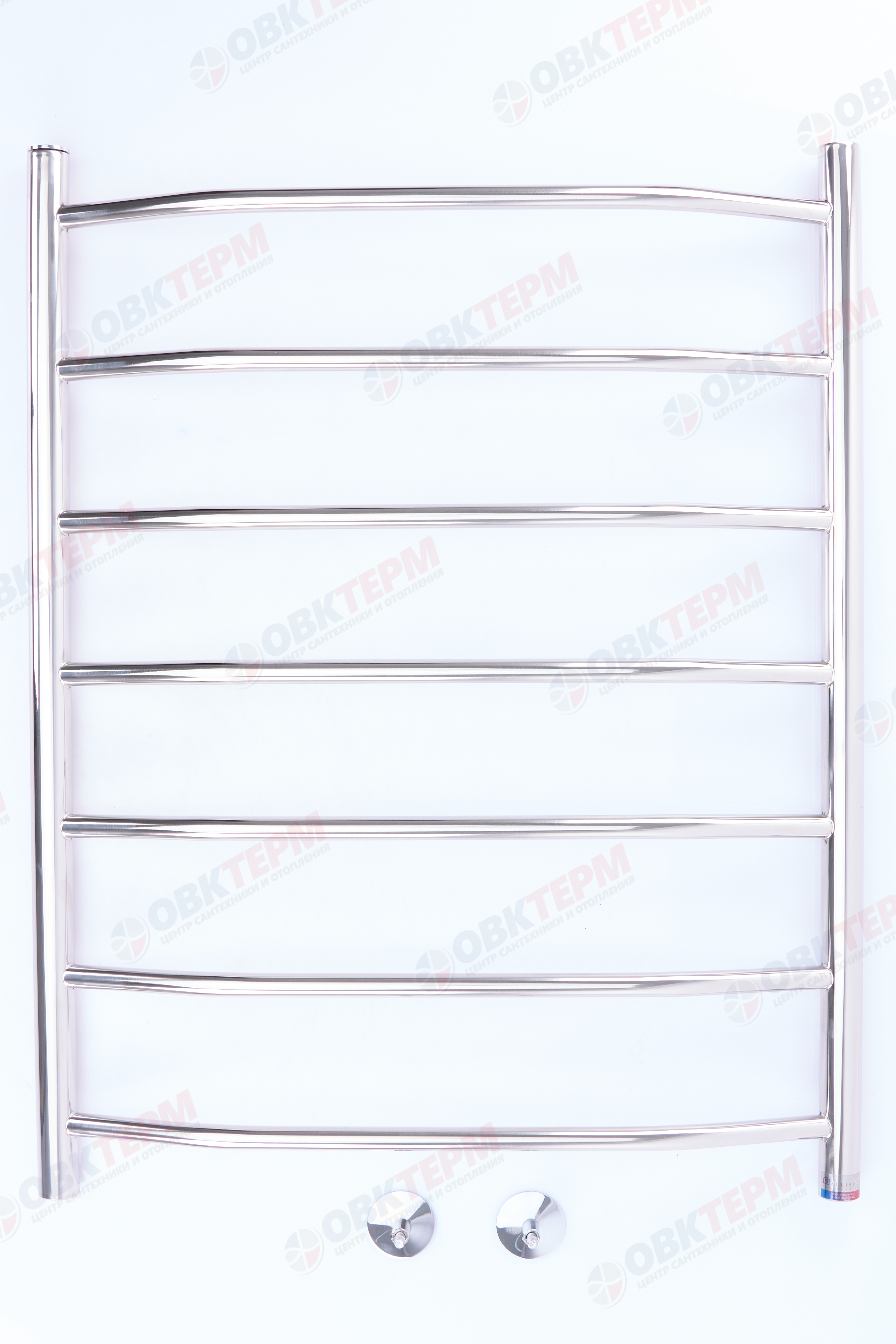 Полотенцесушитель лесенка ТДА ЛНК 60 х 80 Л вн.резьба 1/2" 7 перекладин АДВ - миниатюра №4