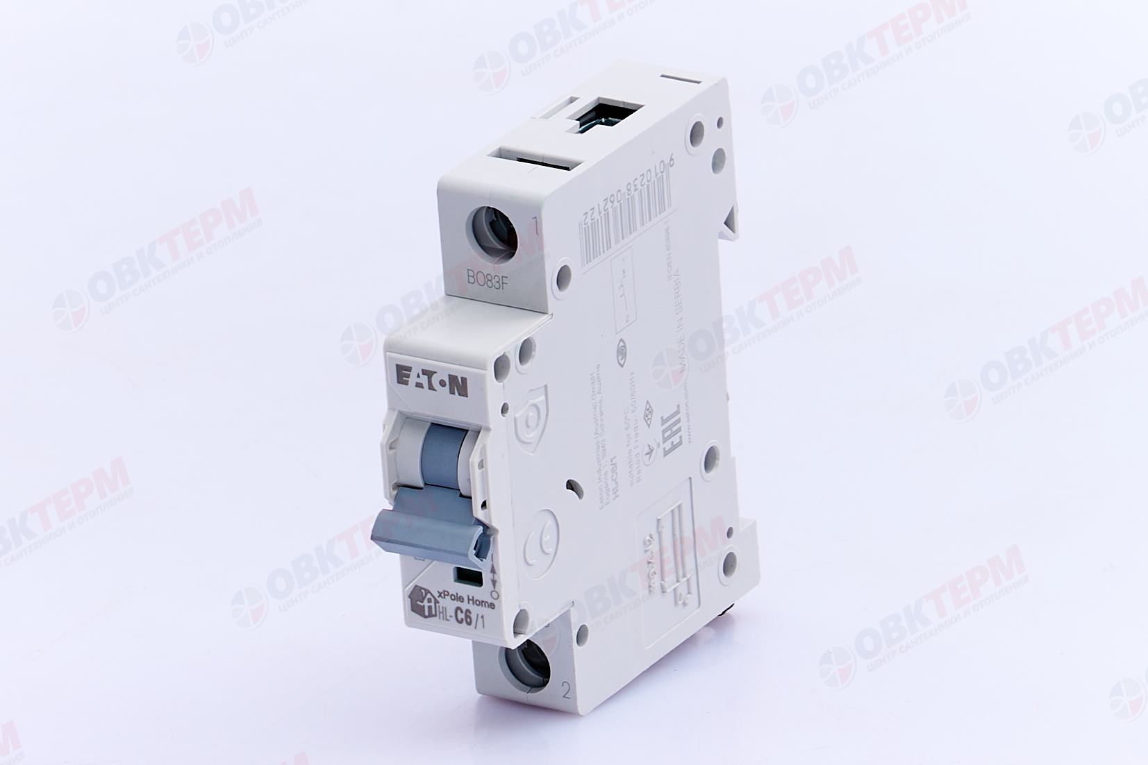 Выключатель автоматический 1п C 6A HL EATON (12шт/уп) - Изображение №2