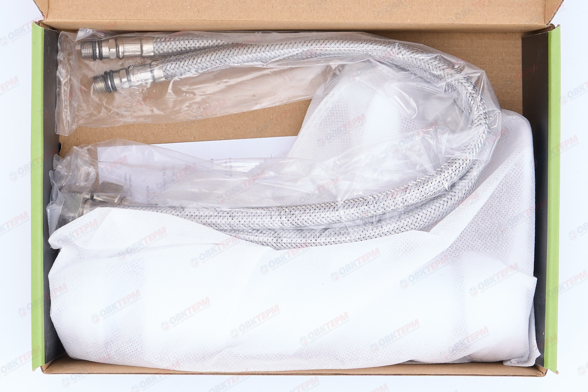 Смеситель д/умывальника BRIMIX 599 шаровый/ АБС пластик (белый) - миниатюра №7