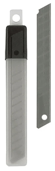 Лезвия для ножей с выдвижными лезвиями 9 мм (10шт уп) - Изображение №1
