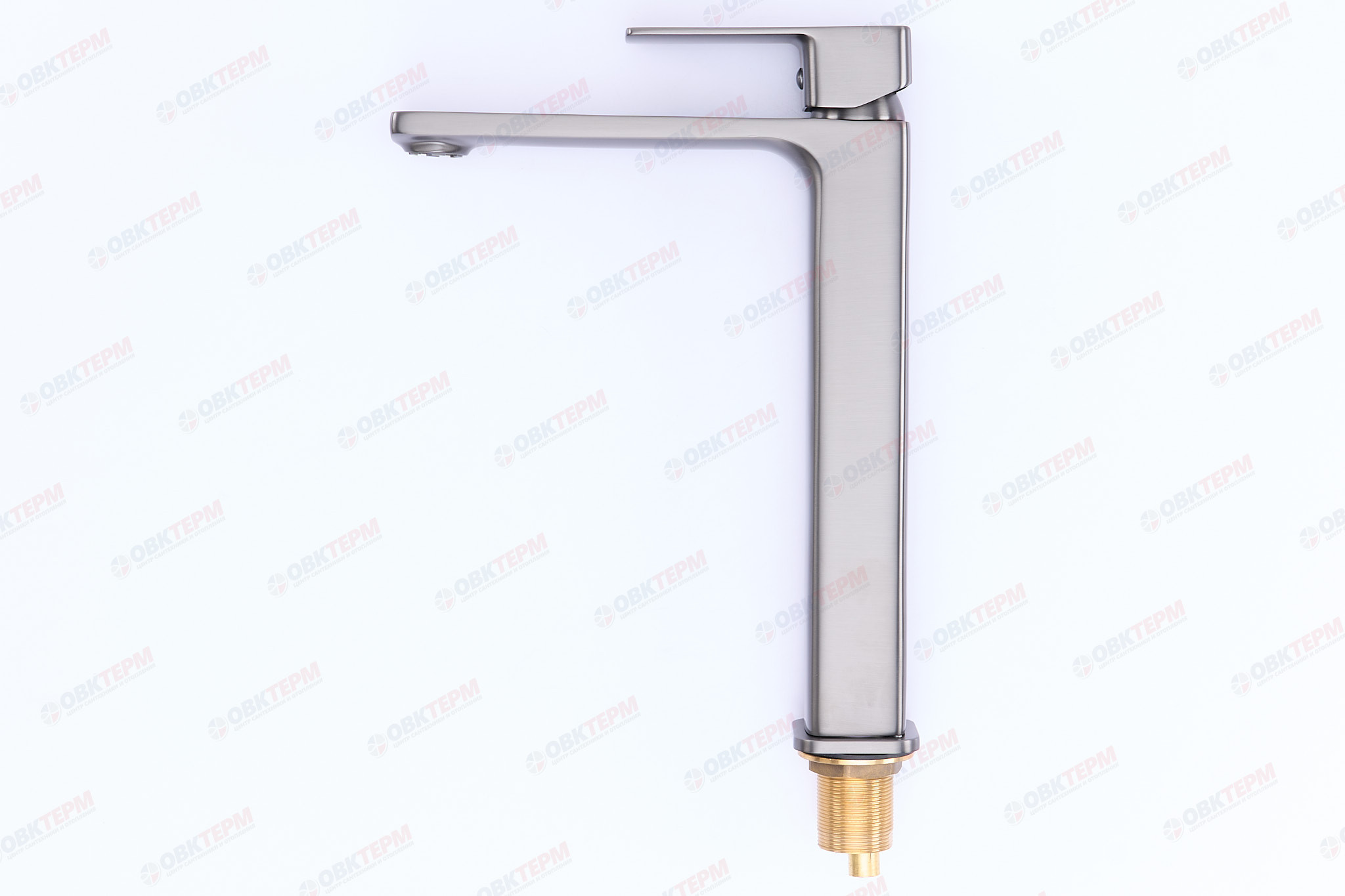 Смеситель д/умывальника MIXXUS PREMIUM KUBUS 001 HIGH GRAPHITE Ø35  (10 шт/ящ) - миниатюра №2