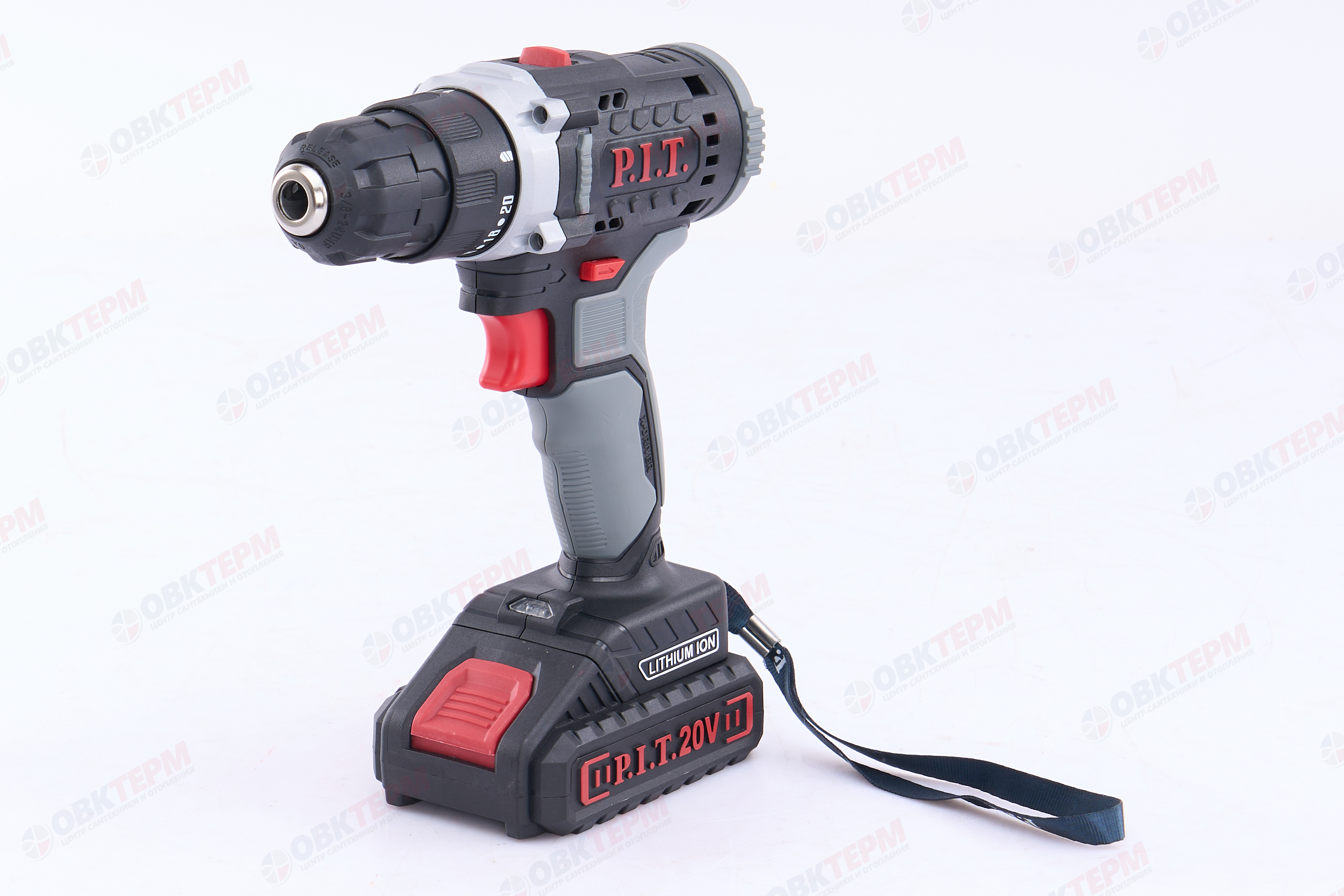 Дрель-шуруповерт аккум. P.I.T. PSR18-D5 OnePower (20В, 30Нм, 1,5Ач, 2АКБ, ЗУ) - миниатюра №2