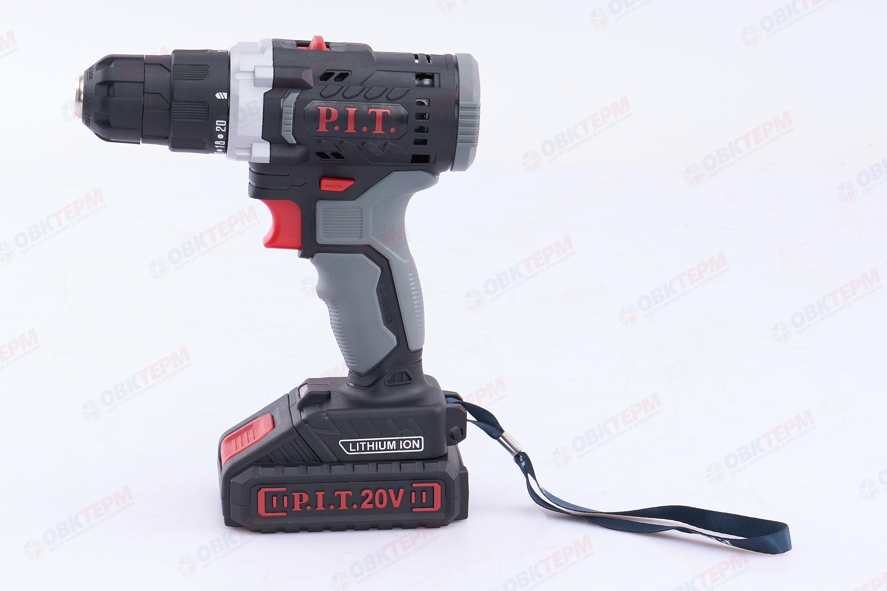 Дрель-шуруповерт аккум. P.I.T. PSR18-D5 OnePower (20В, 30Нм, 1,5Ач, 2АКБ, ЗУ) - миниатюра №13