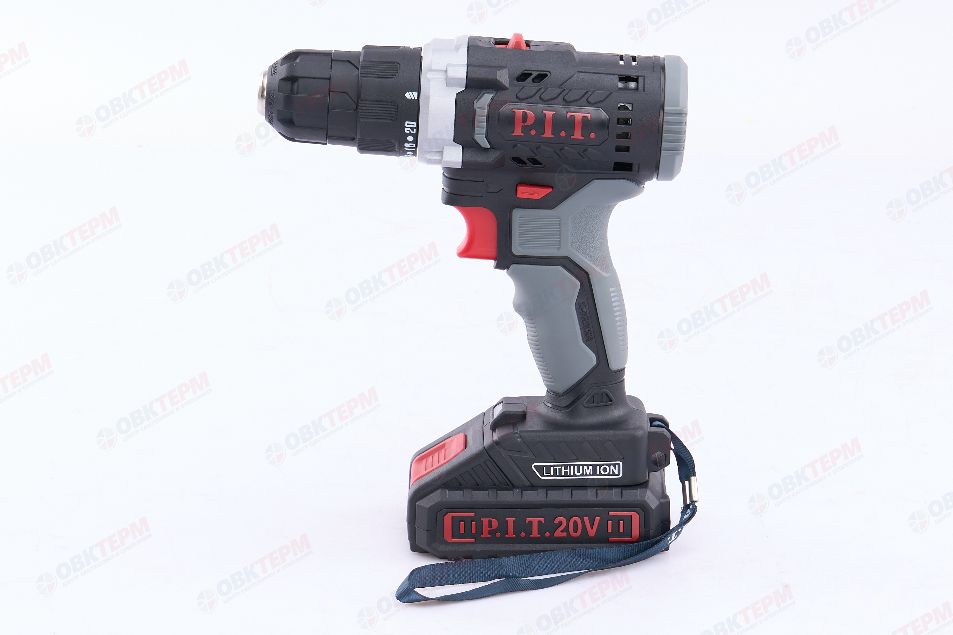 Дрель-шуруповерт аккум. P.I.T. PSR18-D5 OnePower (20В, 30Нм, 1,5Ач, 2АКБ, ЗУ) - миниатюра №16