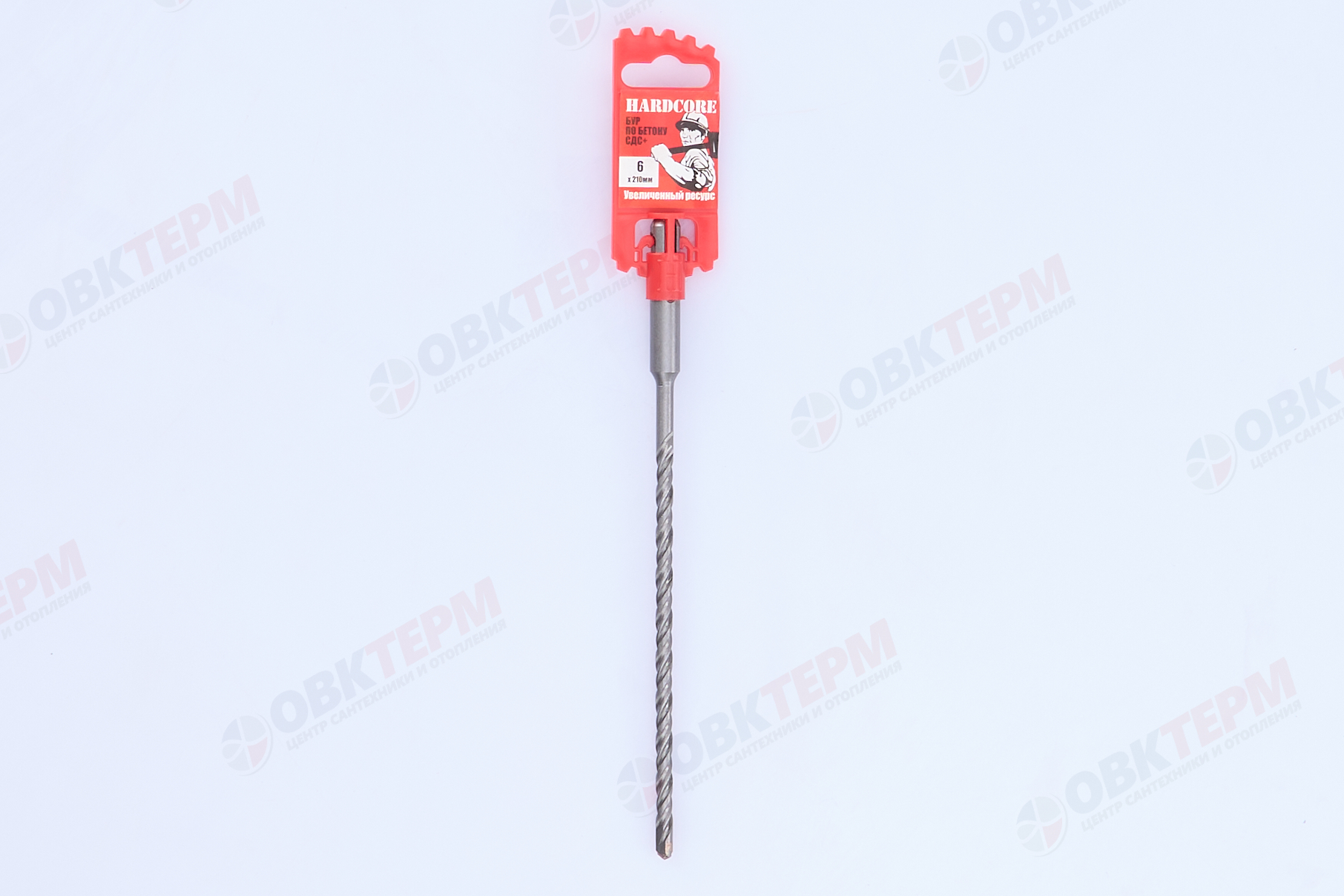 Бур по бетону SDS+ 6*210мм Hardcore - миниатюра №9