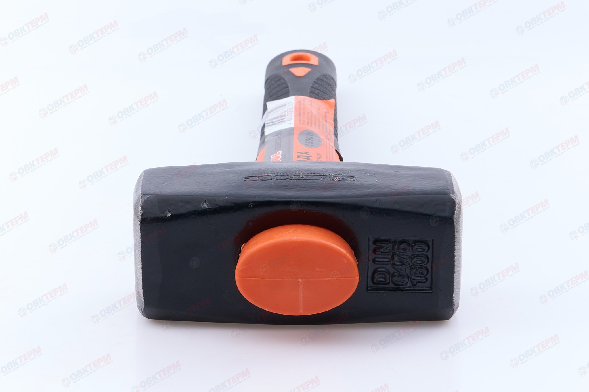 Кувалда 1500 гр фибергласовая ручка, кованый боек SANTOOL - Изображение №5