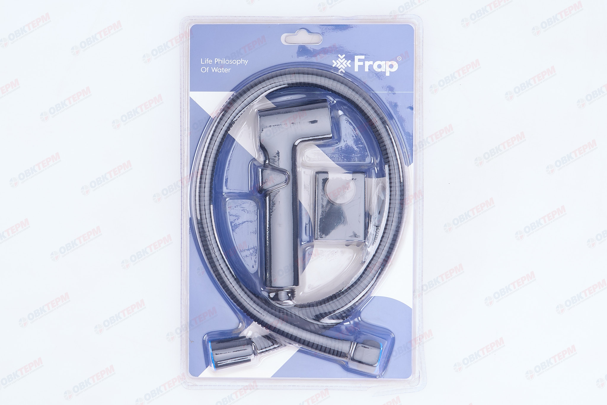 Набор д/гигиен.душа FRAP F022-6 (шланг, лейка, кронштейн) (30 шт) - миниатюра №7