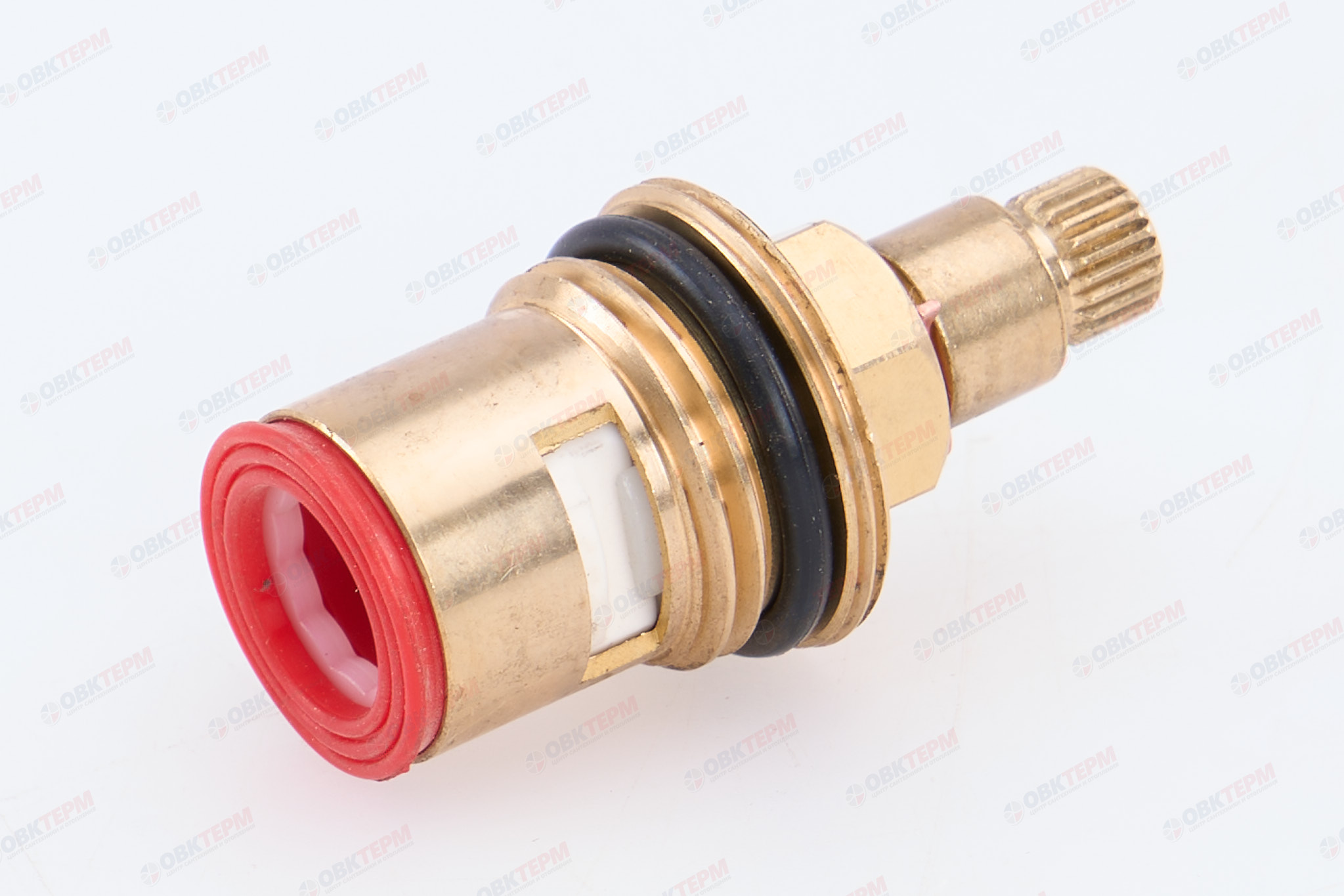 Кран-букса - EUROPRODUCT KB-004-CER 1/2" керамика /24 шлица /короткая юбка)  (300 шт/ящ) - Изображение №1