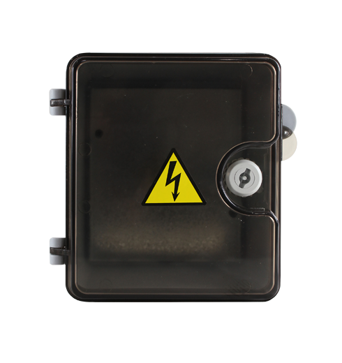 Щит с монтажной панелью KRZMI ЩМПпл (прозрачная дверь)  IP55 200х175х135мм - Изображение №1