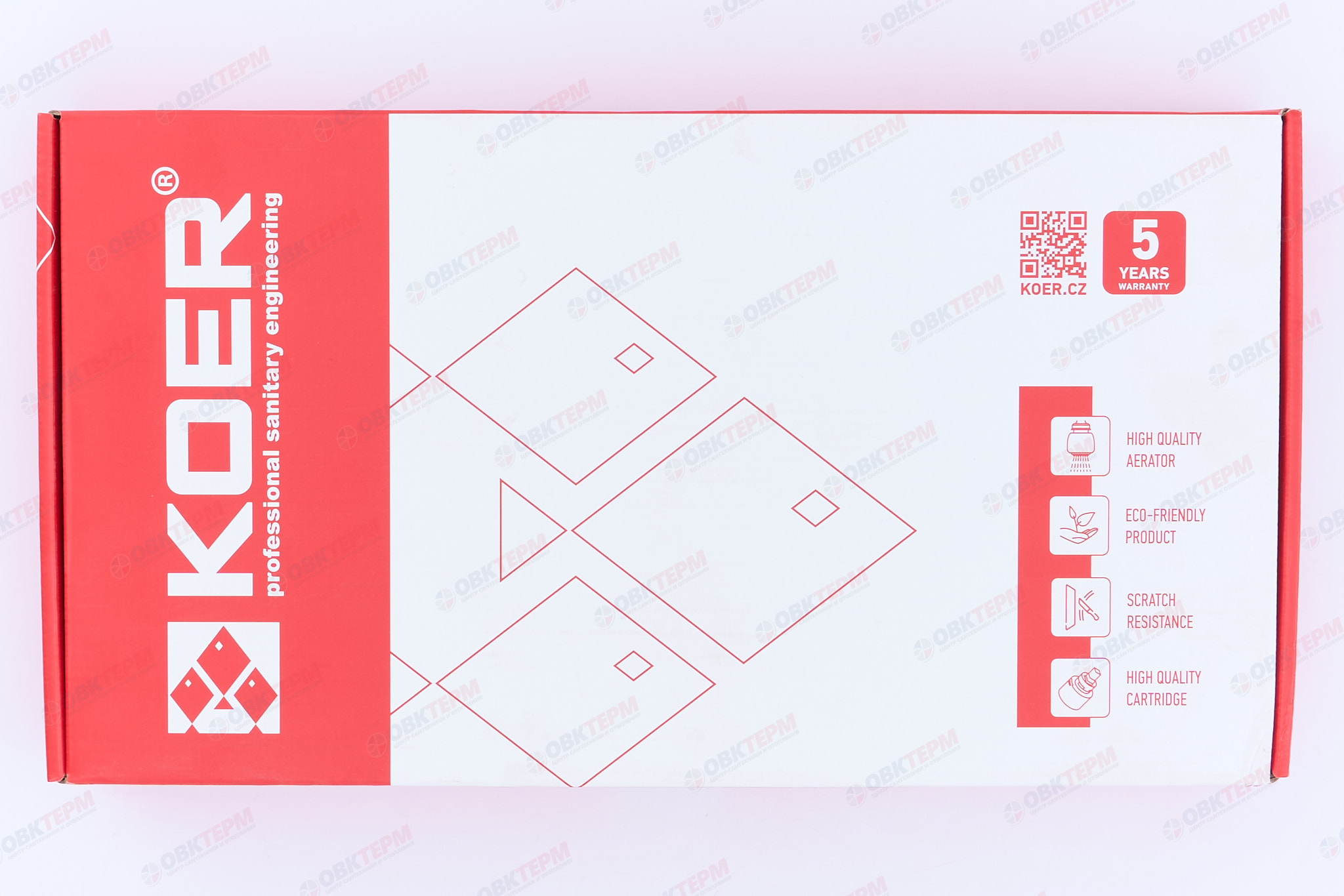 Смеситель д/кухни под ФИЛЬТР KOER KB-72001-01 /латунь /35мм(Цвет хром) (8шт/ящ) - миниатюра №7