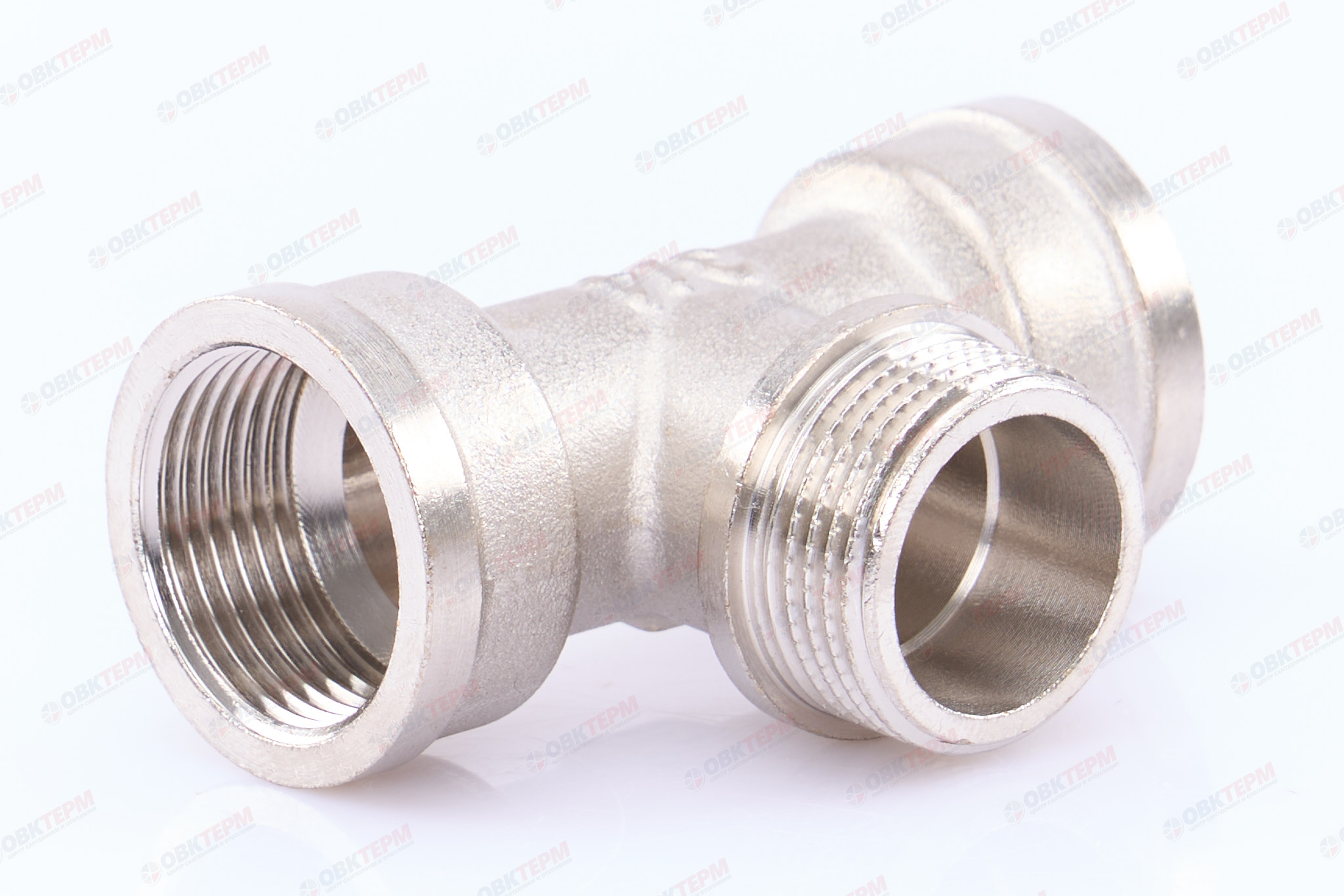 Тройник    3/4" внв  Никель ZEISSLER                   (40/5) - изображение №1