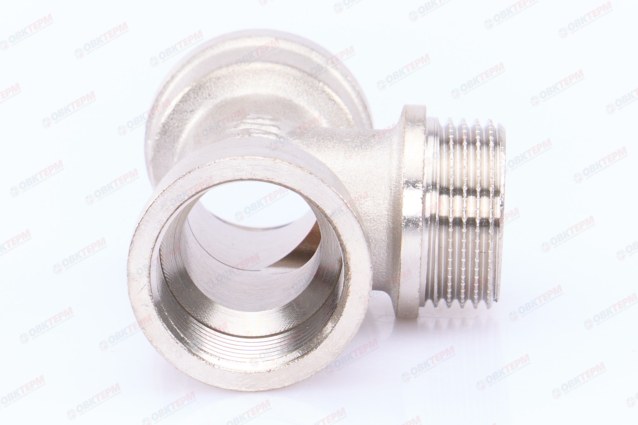 Тройник    3/4" внв  Никель ZEISSLER                   (40/5) - миниатюра №2