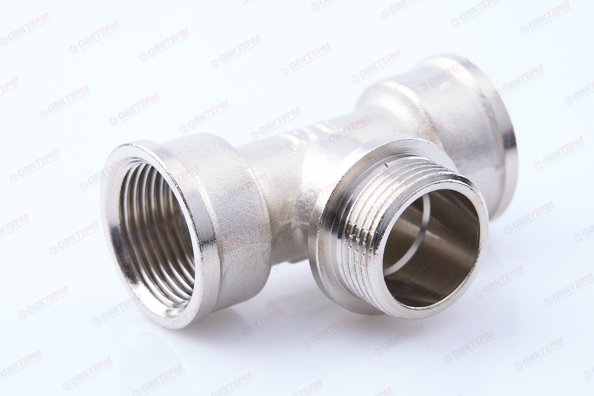 Тройник    3/4" внв  Никель ZEISSLER                   (40/5) - изображение №1