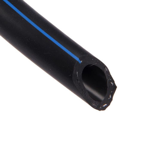 Шланг поливочный ТЭП "Стандарт Проф" 3/4  3-х слойный,армирован,черный с синей полосой,премиум (25м) - изображение №1