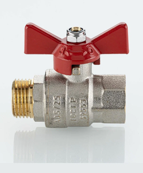 Кран шаровый        Valtec     1" ВН     бабочка  BASE ГОСТ    (6/24) - Изображение №1