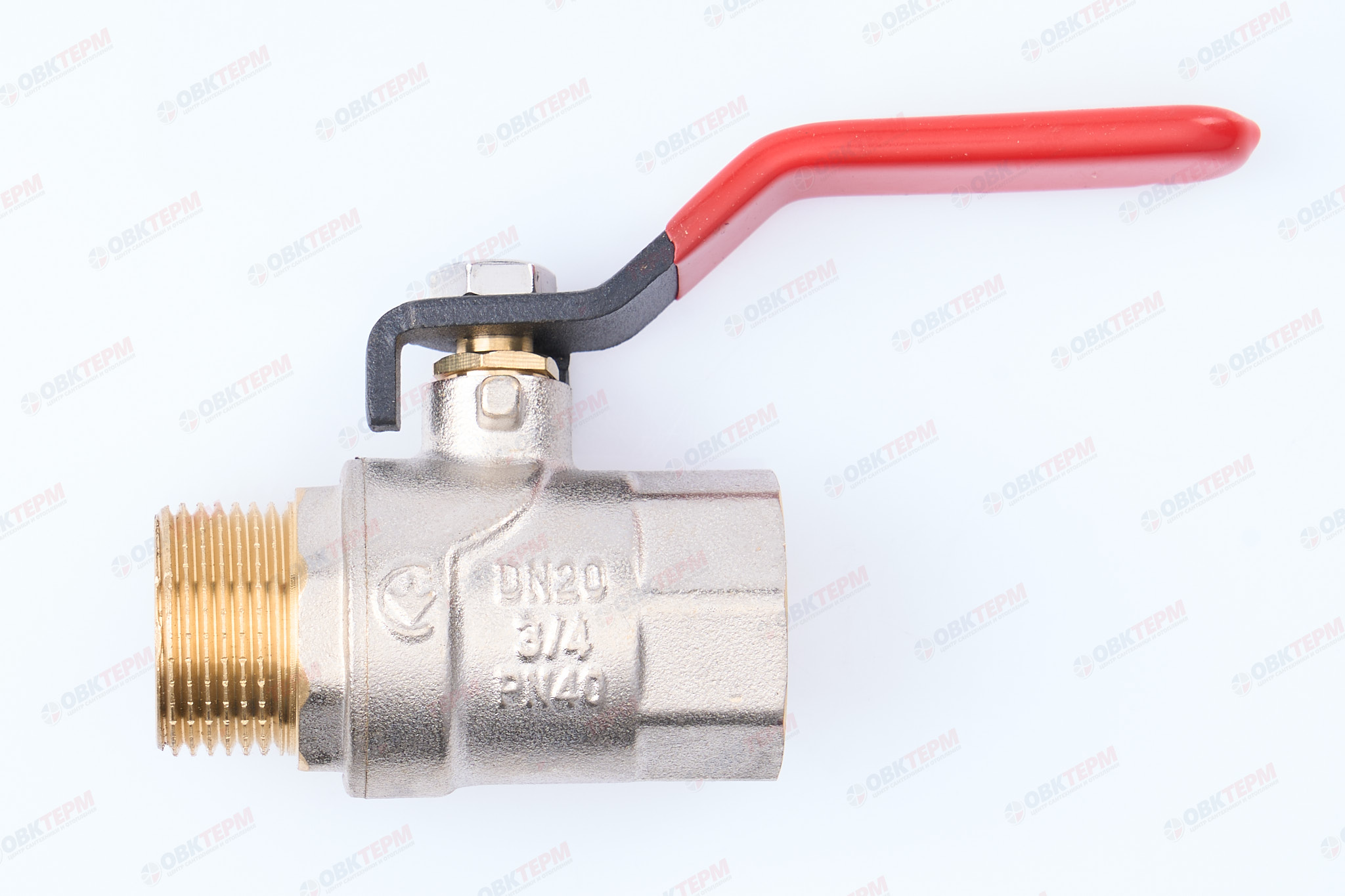 Кран шаровый     EUROPRODUCT      3/4"  ВН   ручка   (80 шт) - Изображение №1