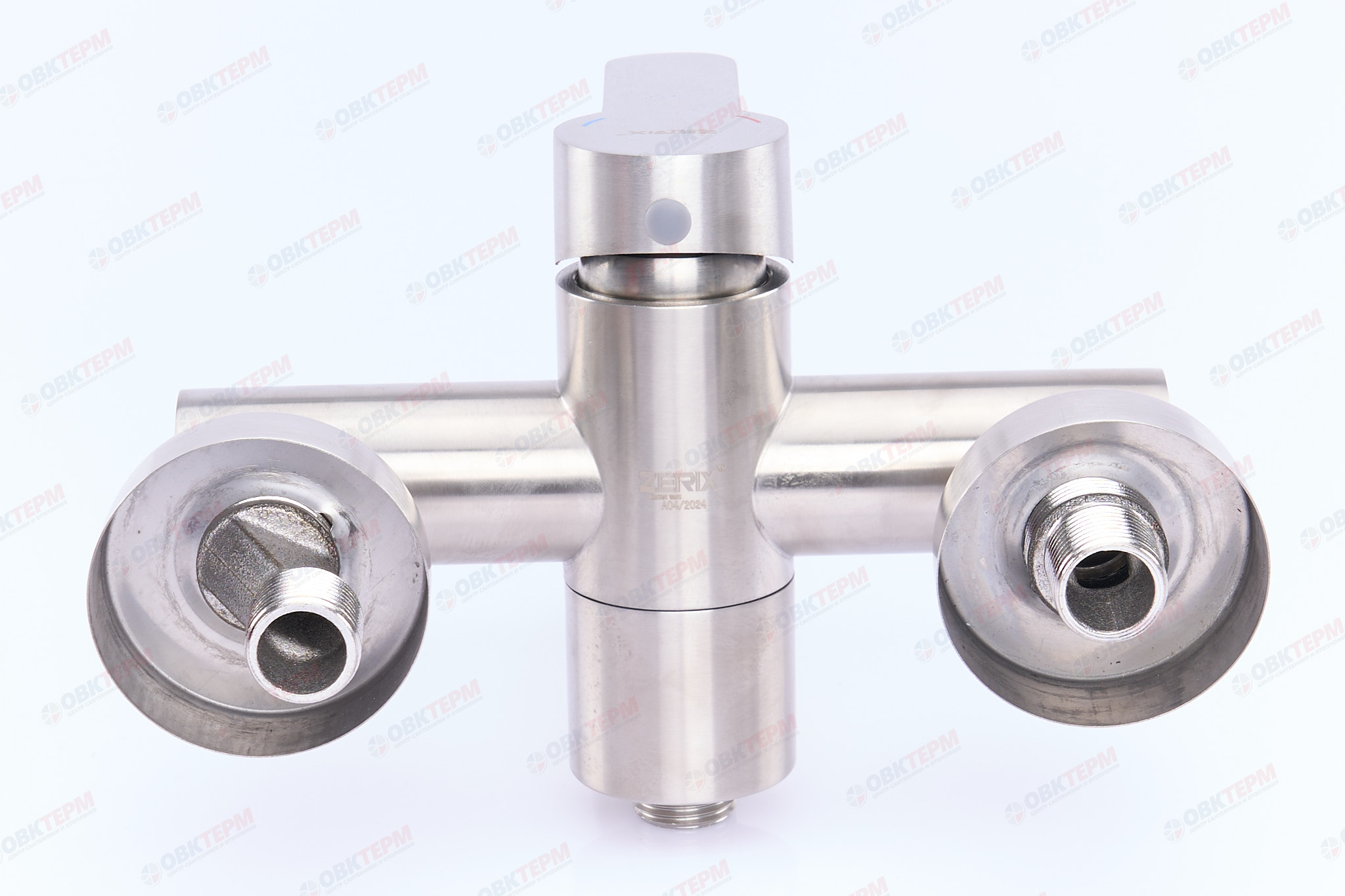 Смеситель д/ванны корот. нерж/сталь ZERIX DAX-009 (EURO)  10 шт/ящ - Изображение №3