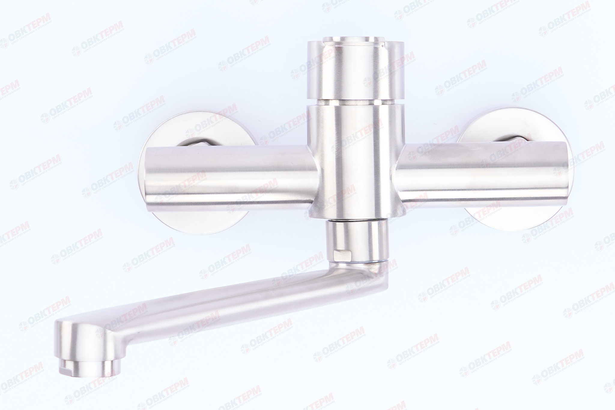 Смеситель д/кухни настенный нерж/сталь MIXXUS DAX-005  (12 шт/ящ) - миниатюра №2