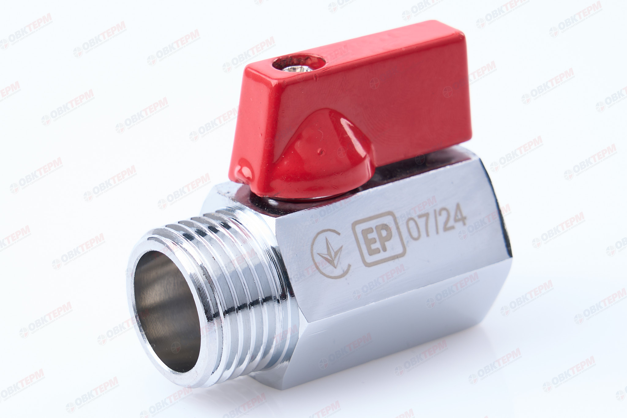 Кран шаровый   мини  EUROPRODUCT      1/2"   ВН     (200шт) - Изображение №1