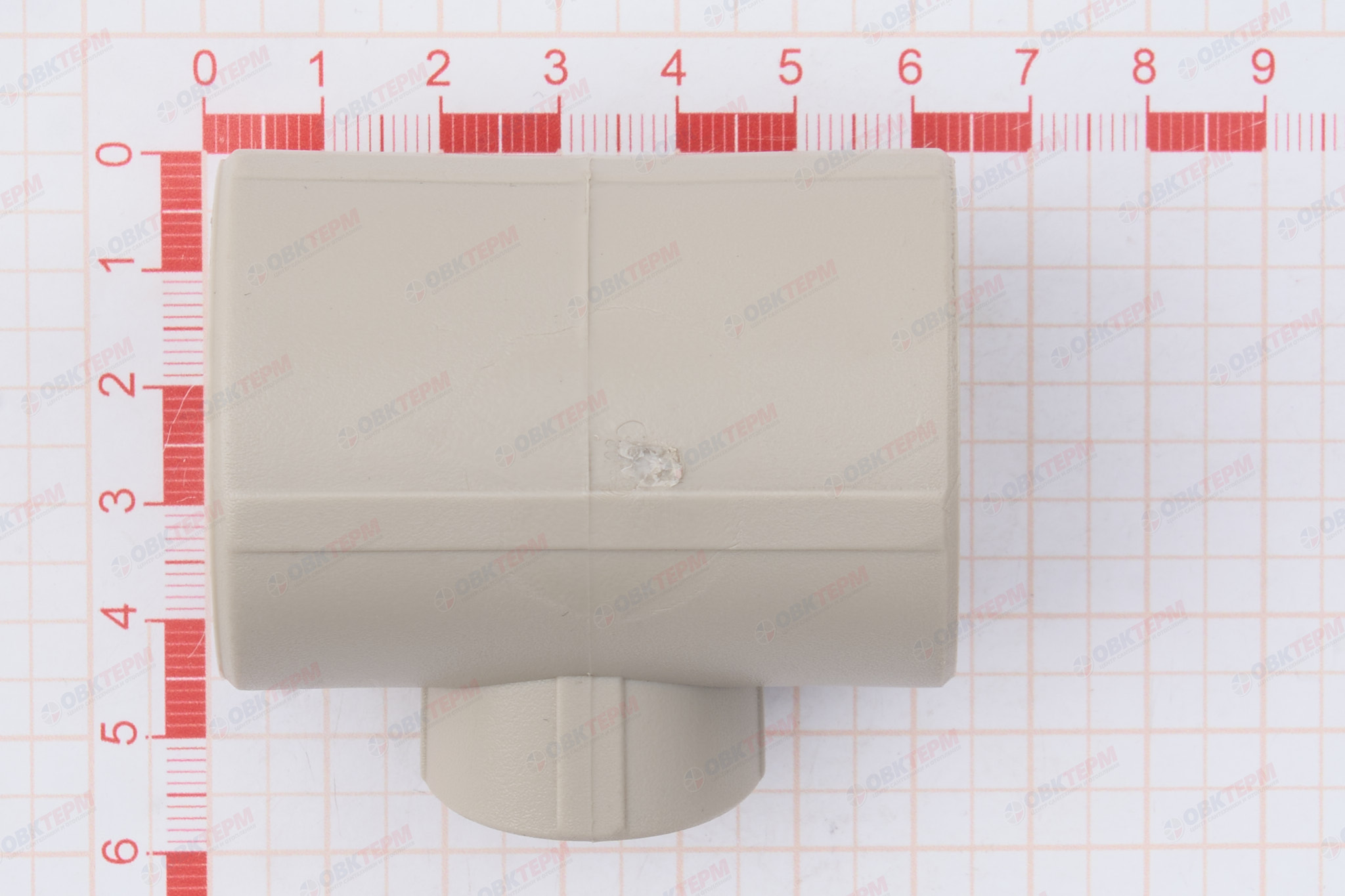 Тройник  32*20*32      (VALFEX)  серый  (100/25) - миниатюра №5