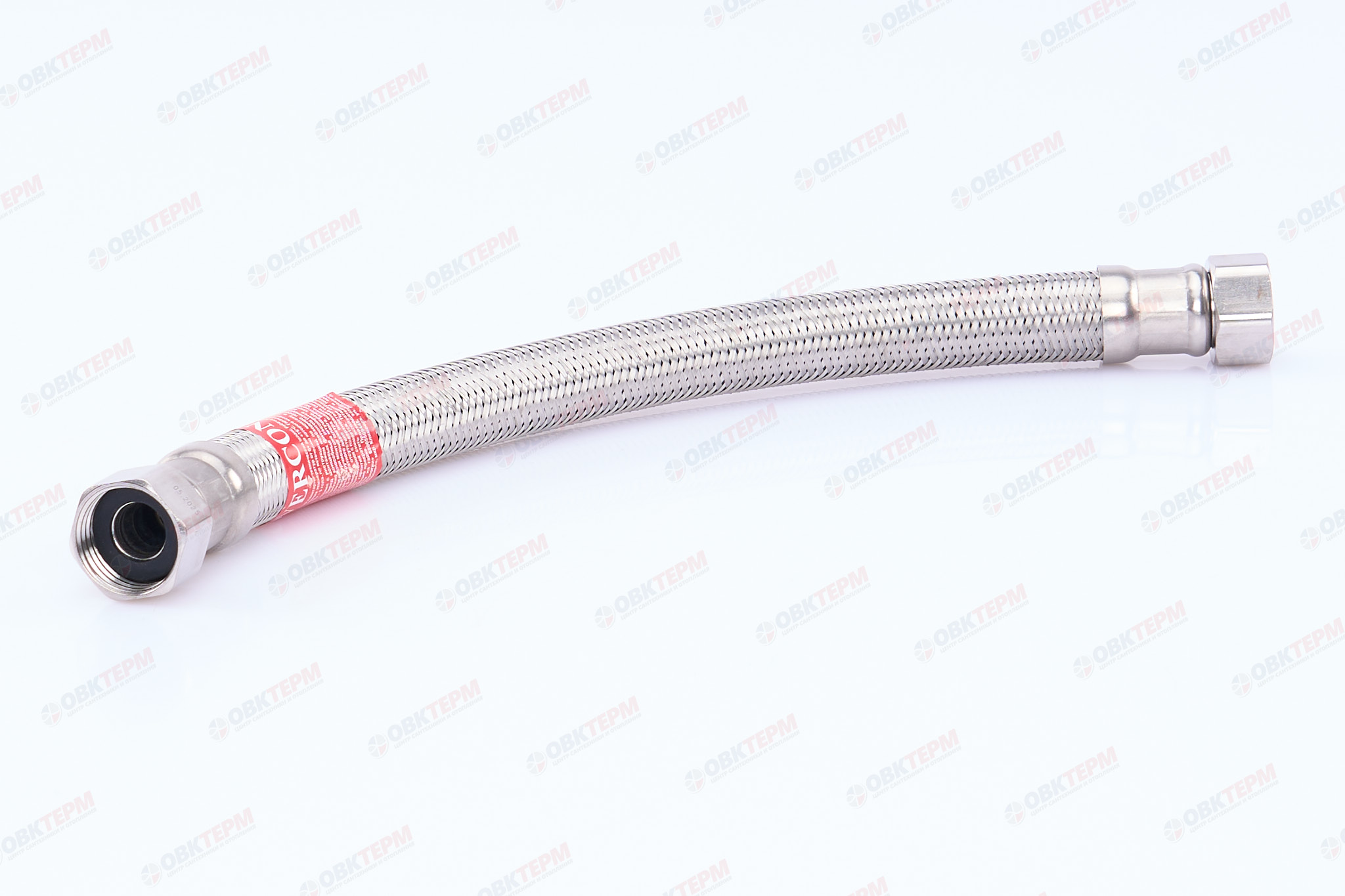 Шланг ГИГАНТ  1/2" * 1/2" ВВ,     0,3 м  "OVERCON" (50шт/ящ) - Изображение №1