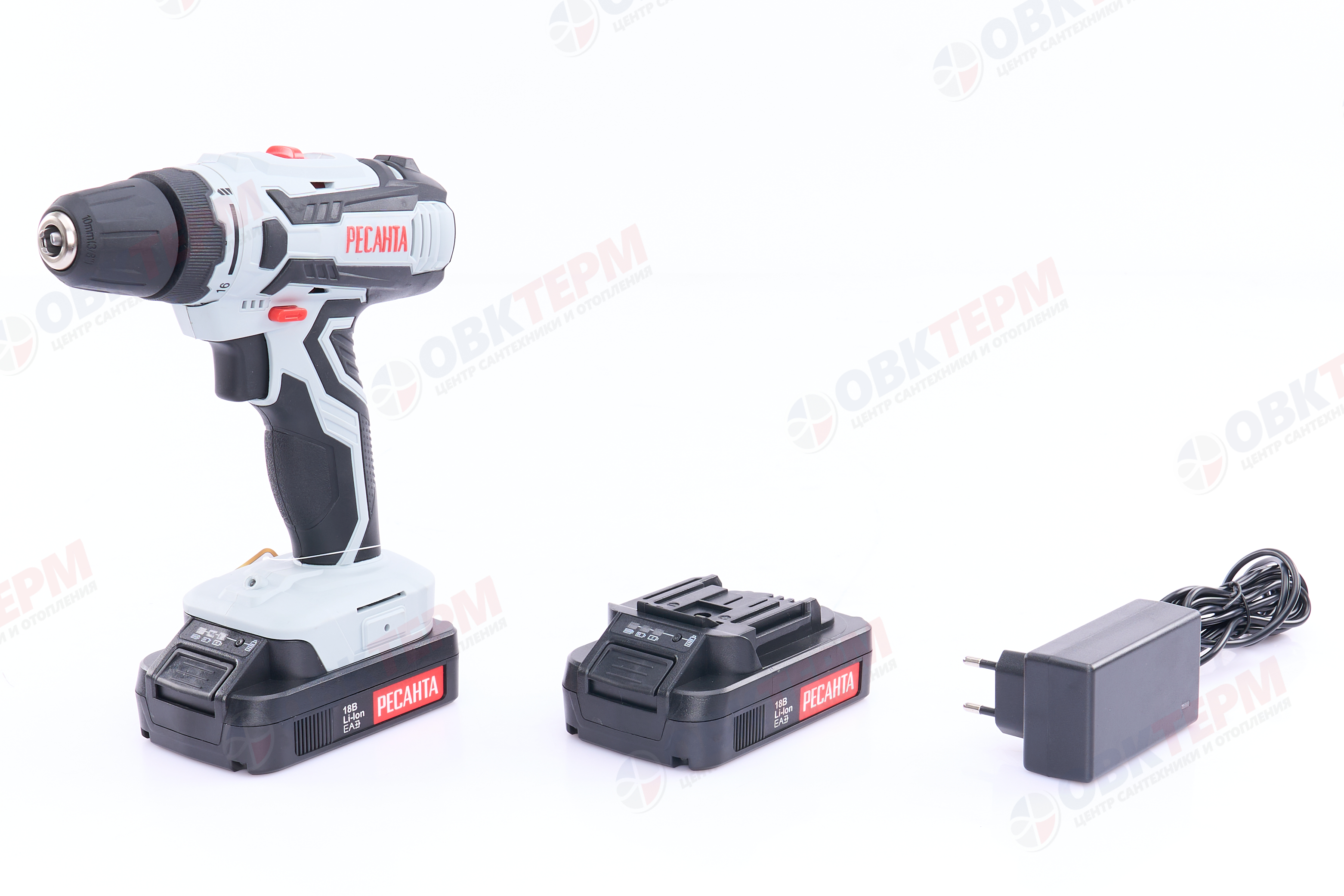 Дрель-шуруповерт аккумуляторная ДА-18-2ЛК Ресанта - Изображение №2