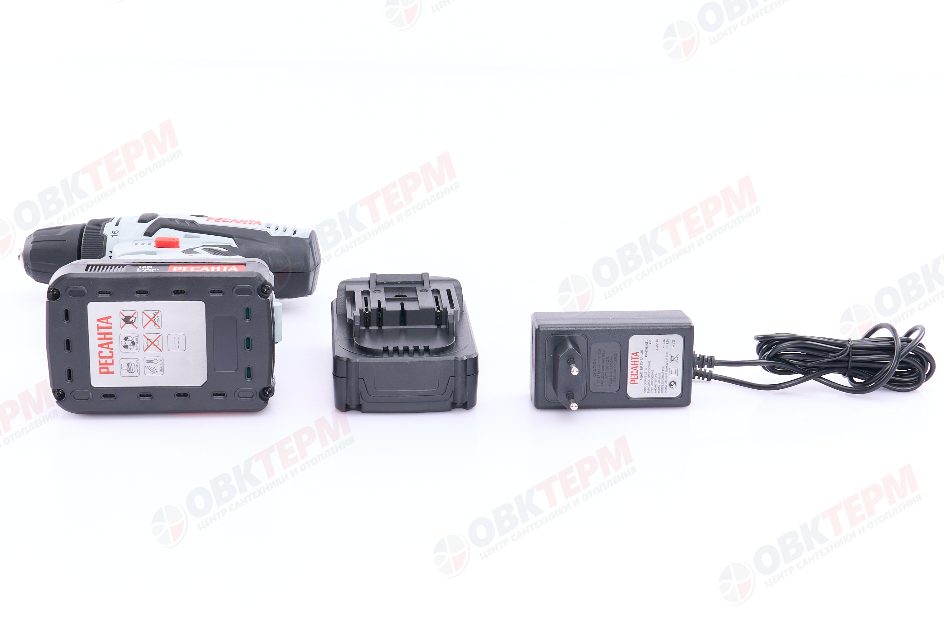 Дрель-шуруповерт аккумуляторная ДА-18-2ЛК Ресанта - миниатюра №13