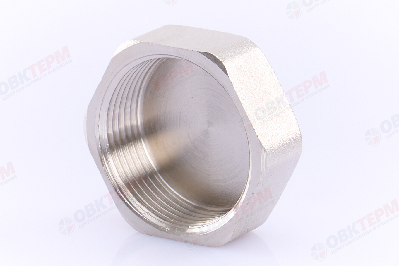 Заглушка 1 1/2" в   Никель ZEISSLER                   (100/10) - изображение №1