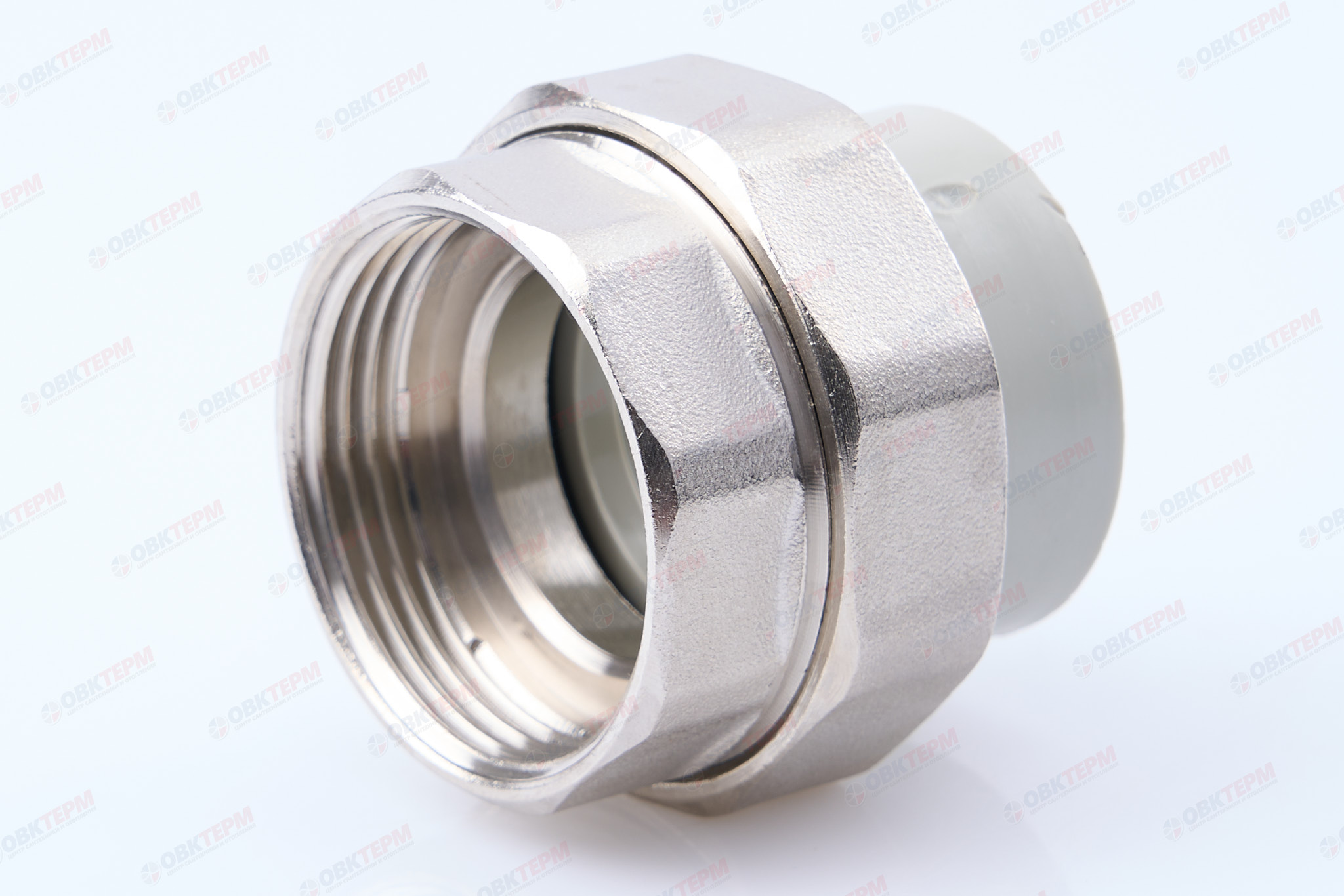 Разборное соединение   32 * 1 1/4" в   СЕРОЕ   (PRO AQUA)    (20/5) - Изображение №1