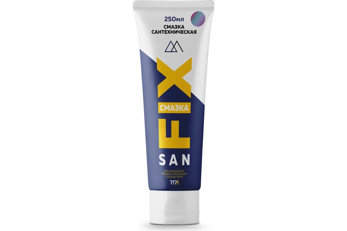 Смазка сантехническая силиконовая 250г (32шт)  Sanfix - Изображение №1