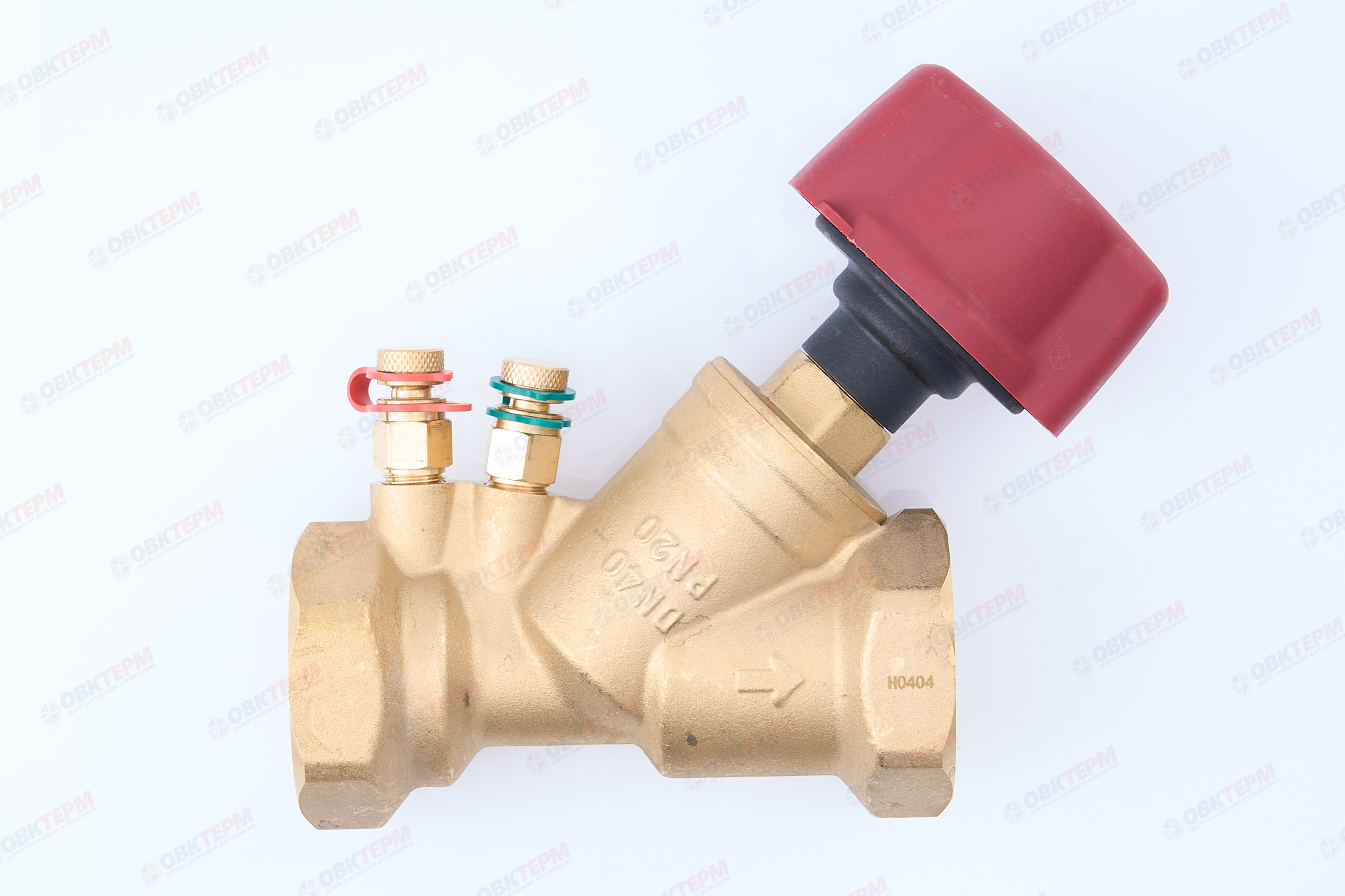 Ручной балансировочный клапан 1 1/2"  (ZEISSLER) (1/12шт) - Изображение №1