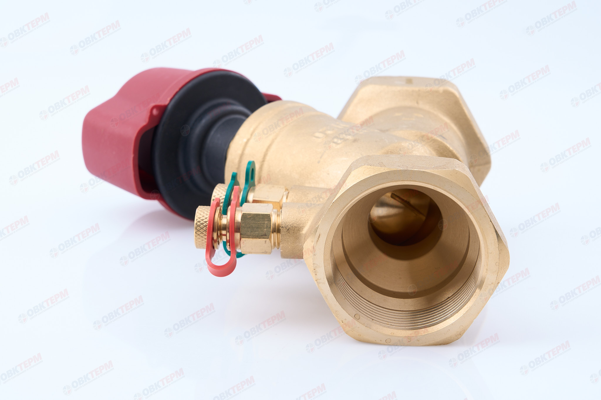 Ручной балансировочный клапан 1 1/2"  (ZEISSLER) (1/12шт) - Изображение №4