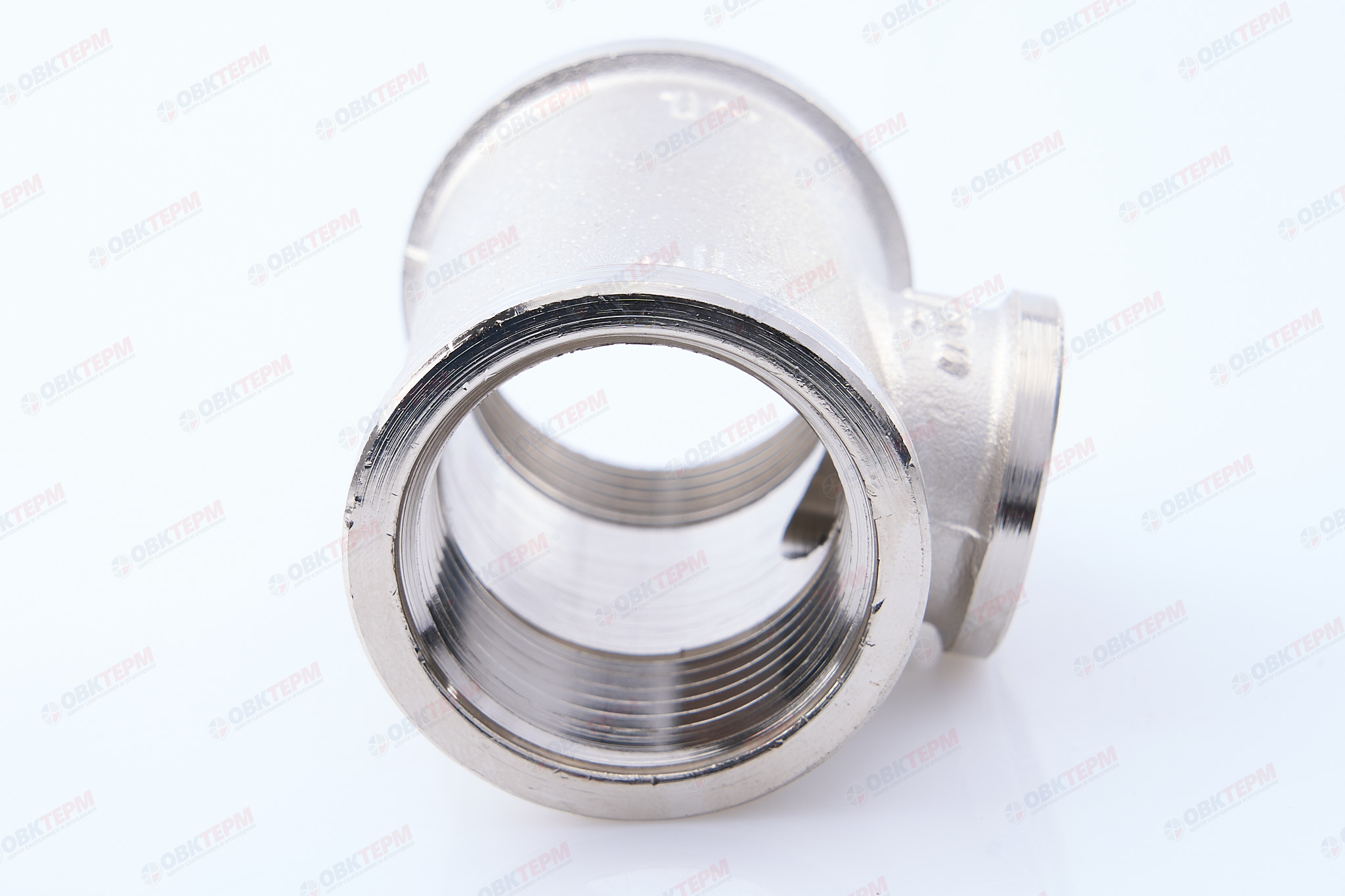 Тройник   1"- 1/2 -1" ввв      никель   (Valtec)    (5уп/40ящ) - Изображение №5