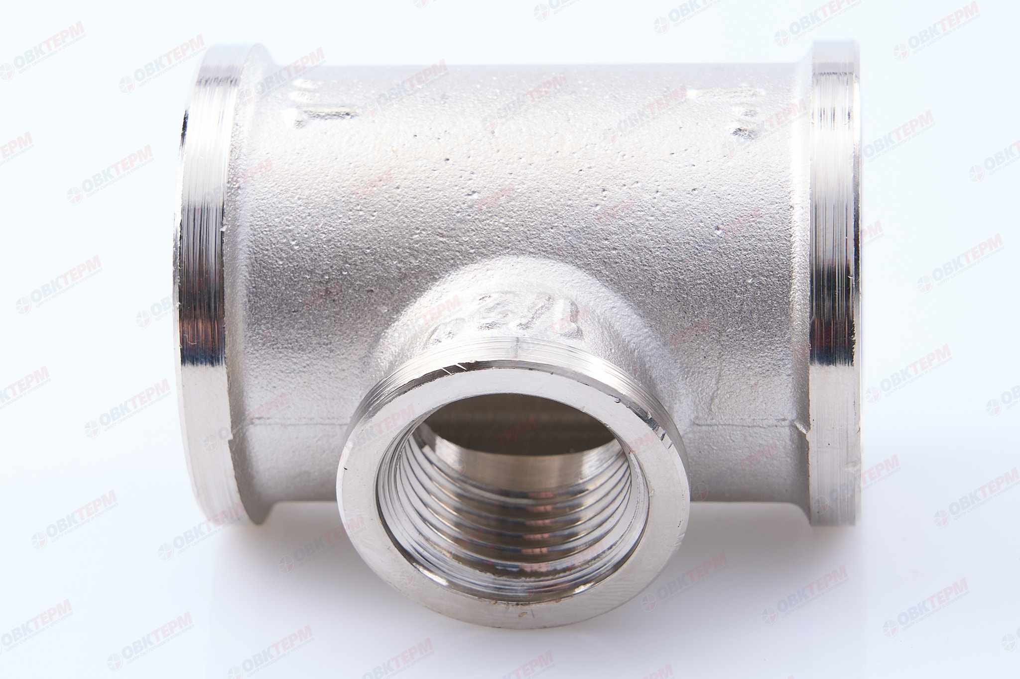 Тройник   1"- 1/2 -1" ввв      никель   (Valtec)    (5уп/40ящ) - миниатюра №6